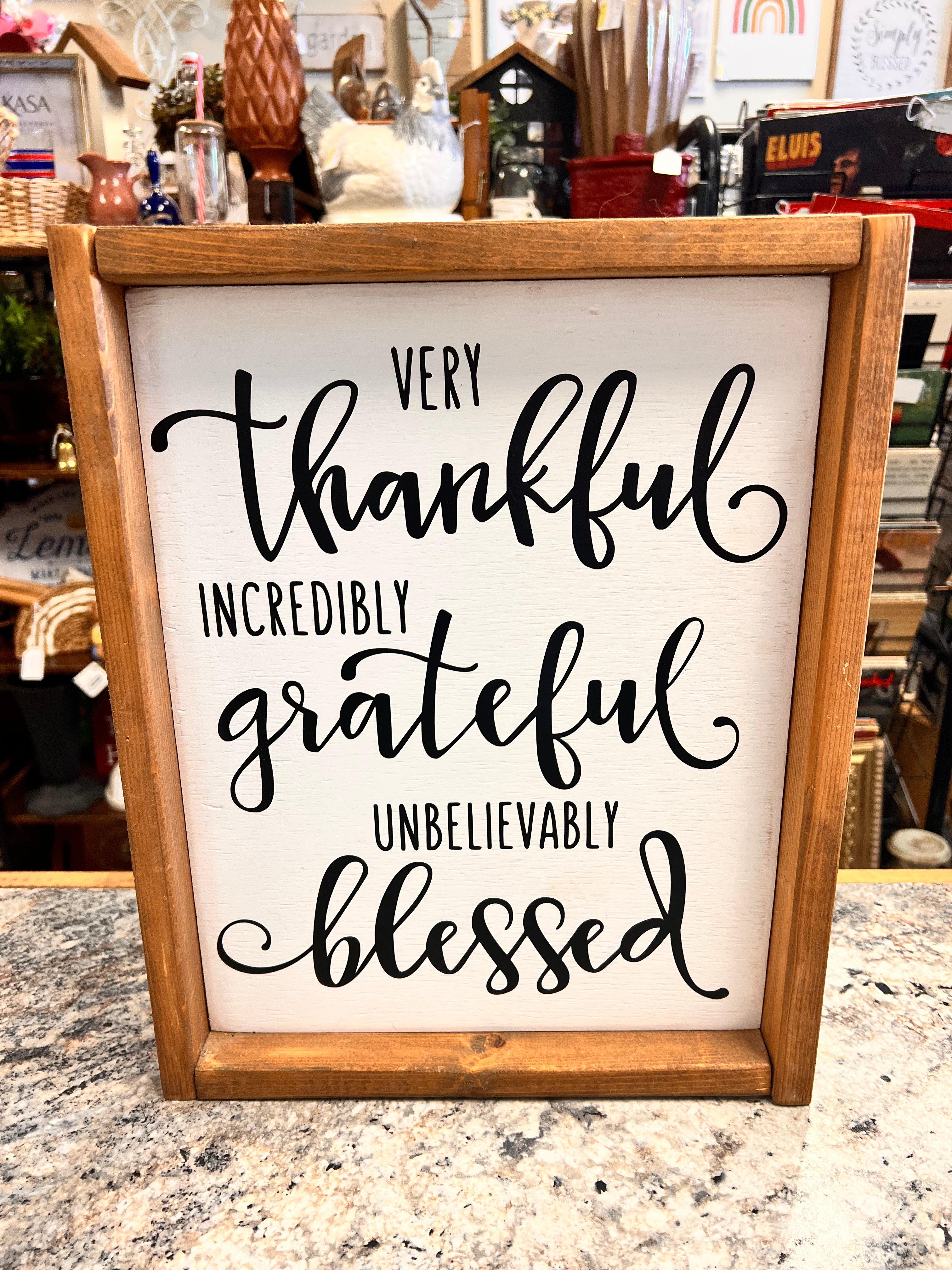 Thankful Sign