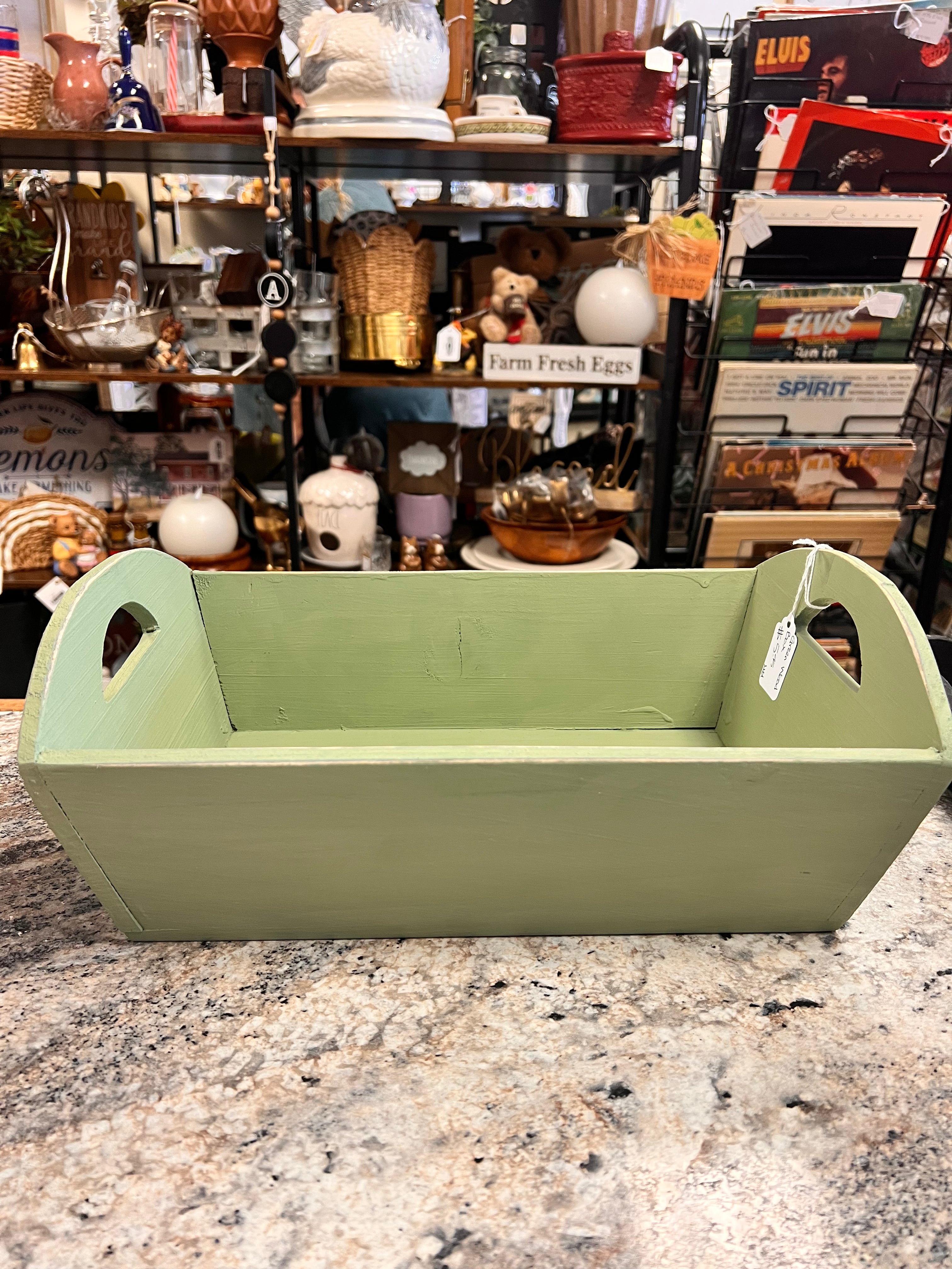 Green Wood Box