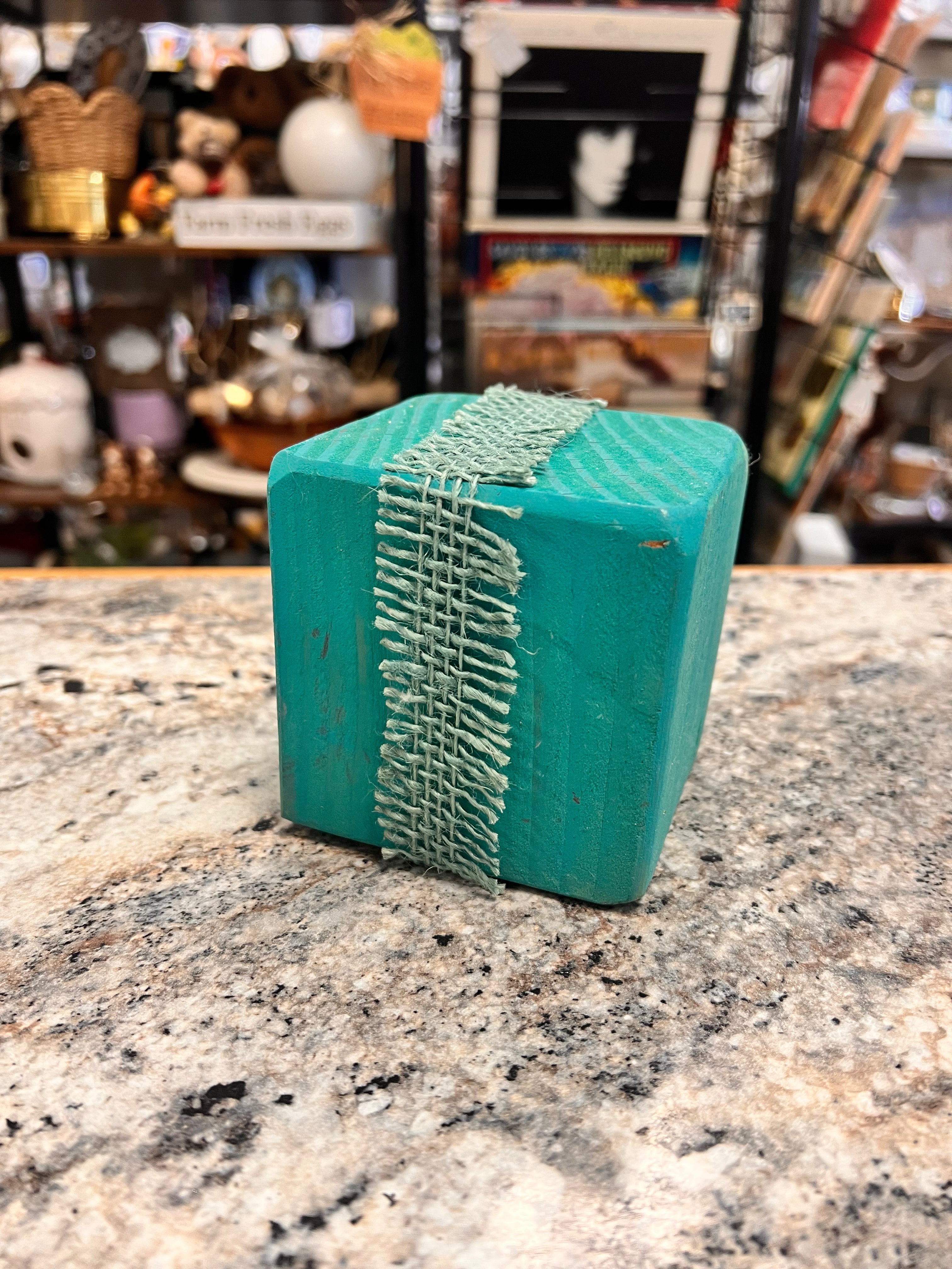 Wood Block Decor