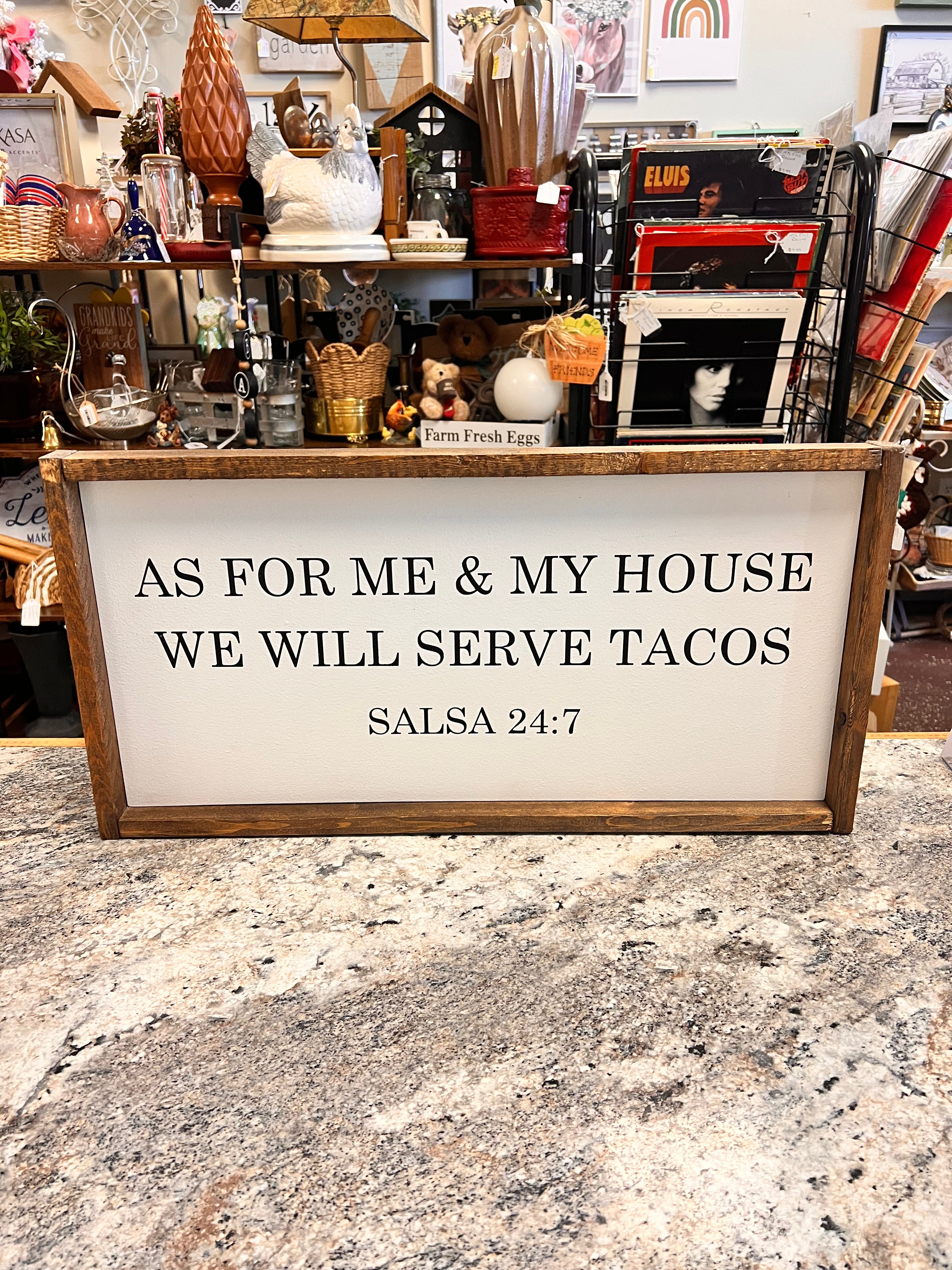Taco Sign