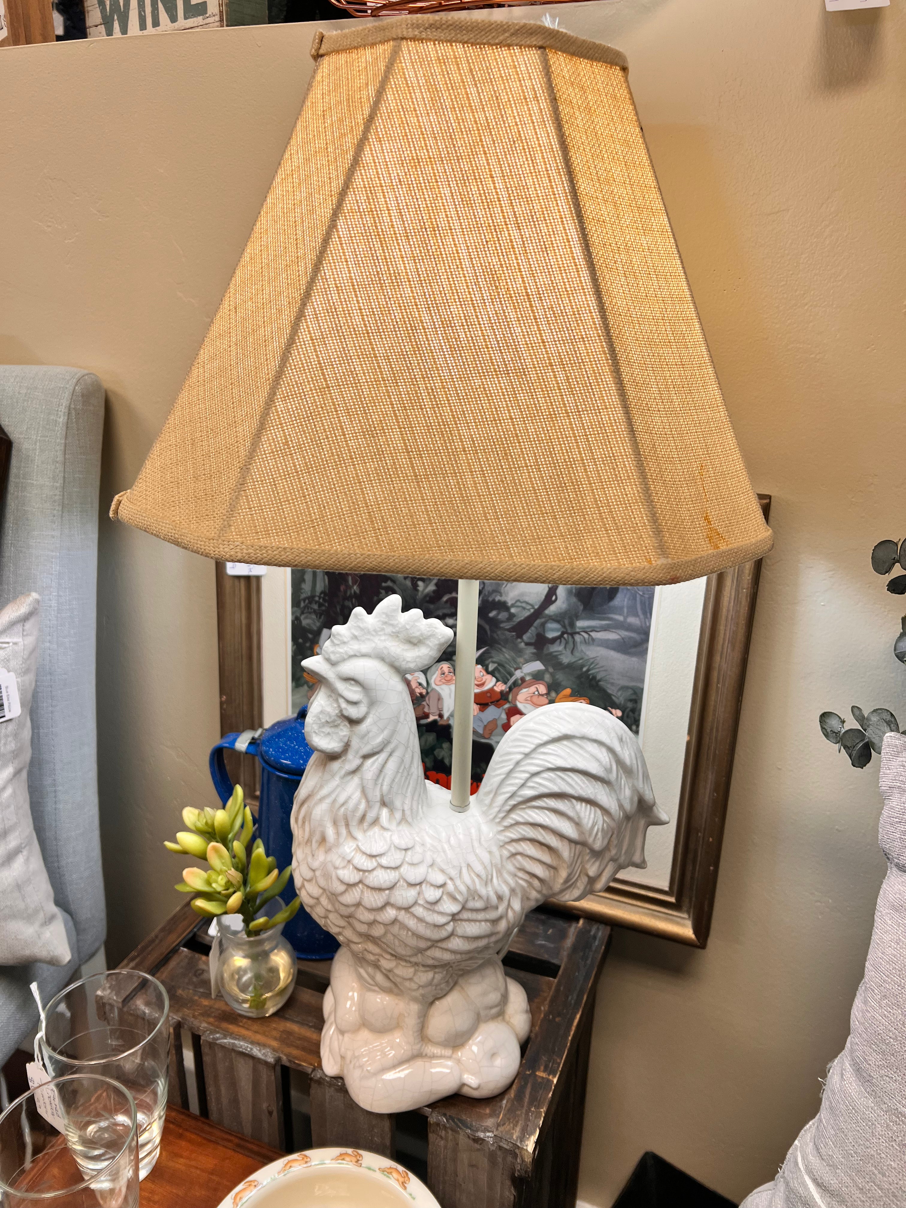 Rooster Lamp