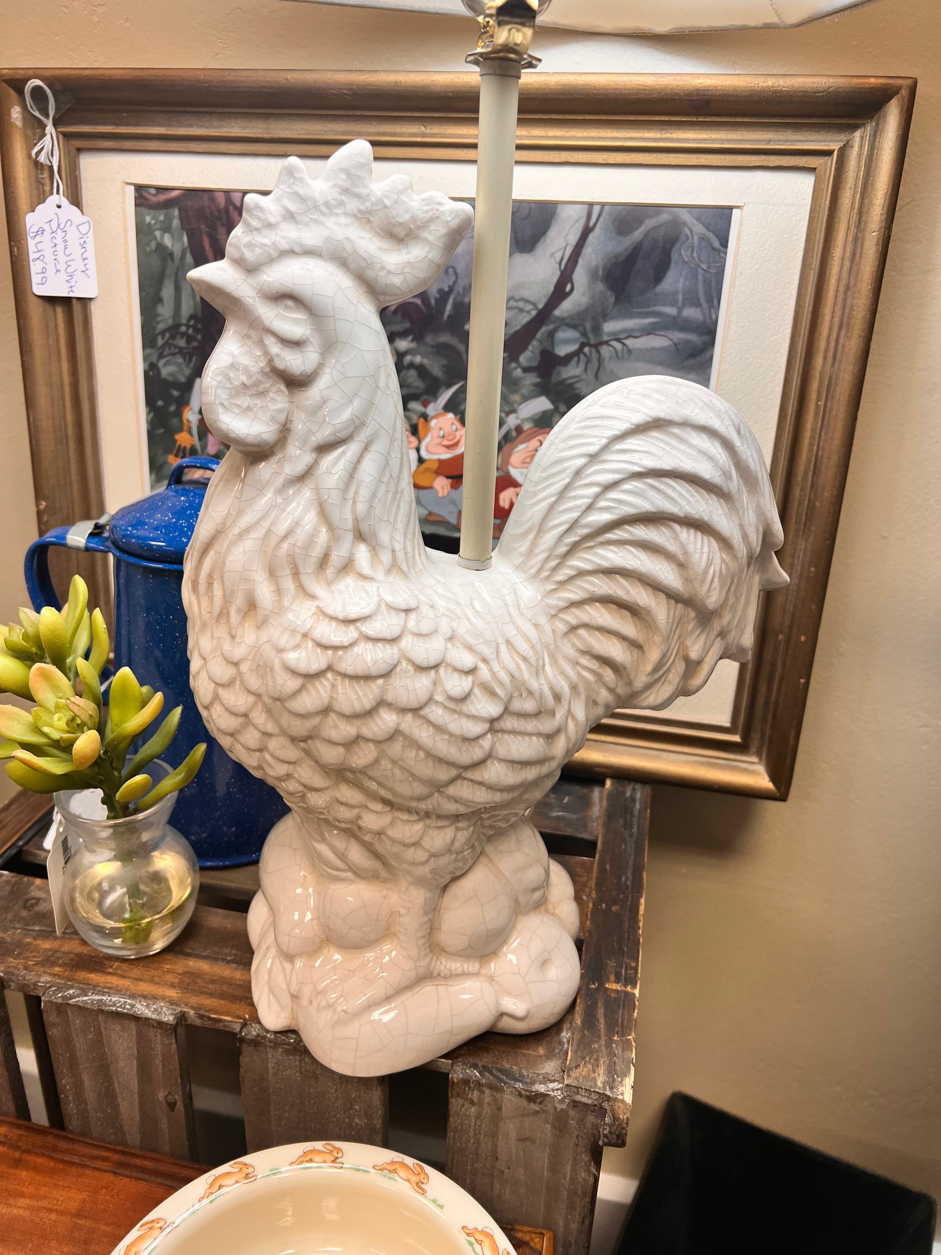 Rooster Lamp