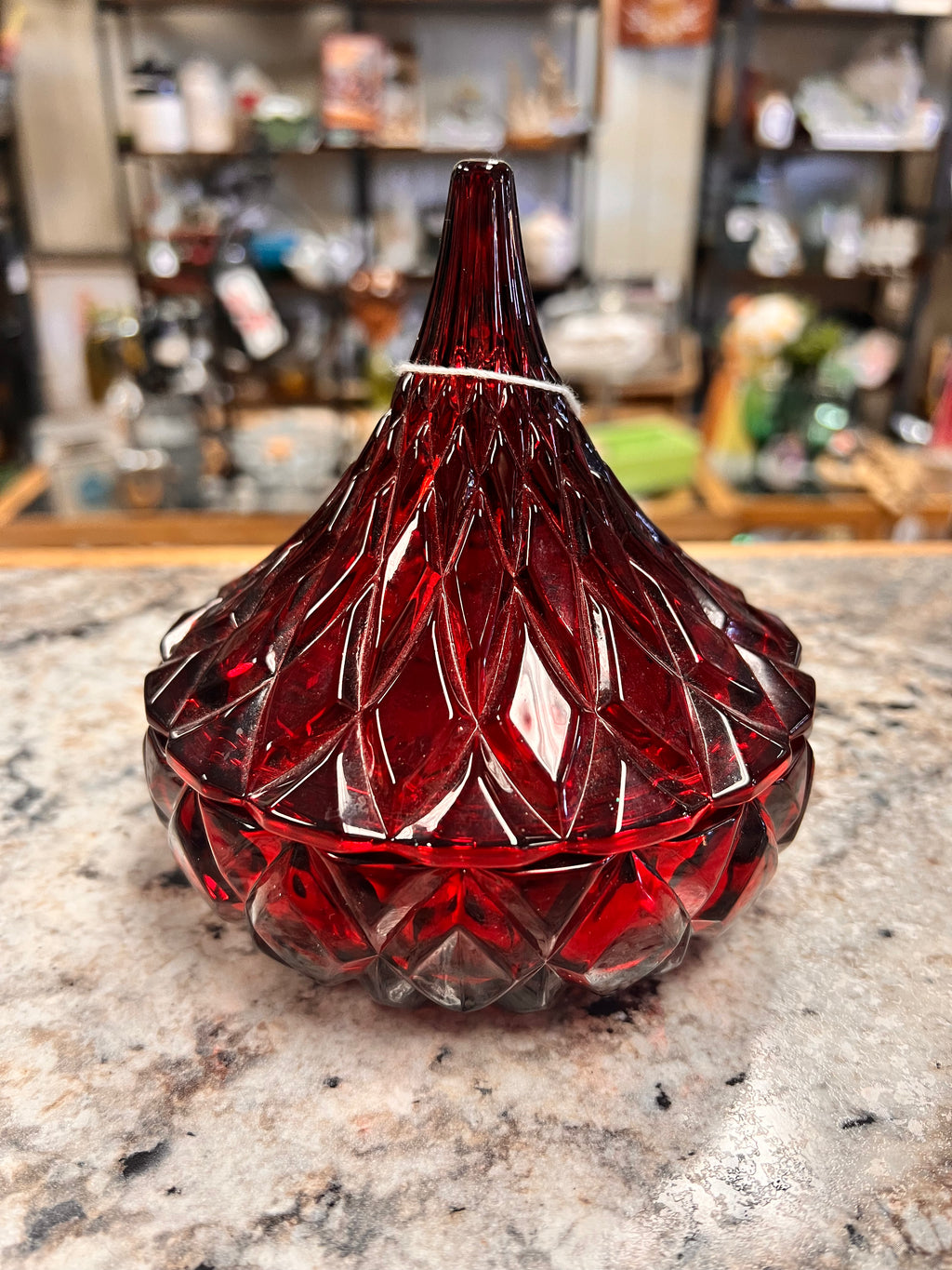 Red Candy Jar