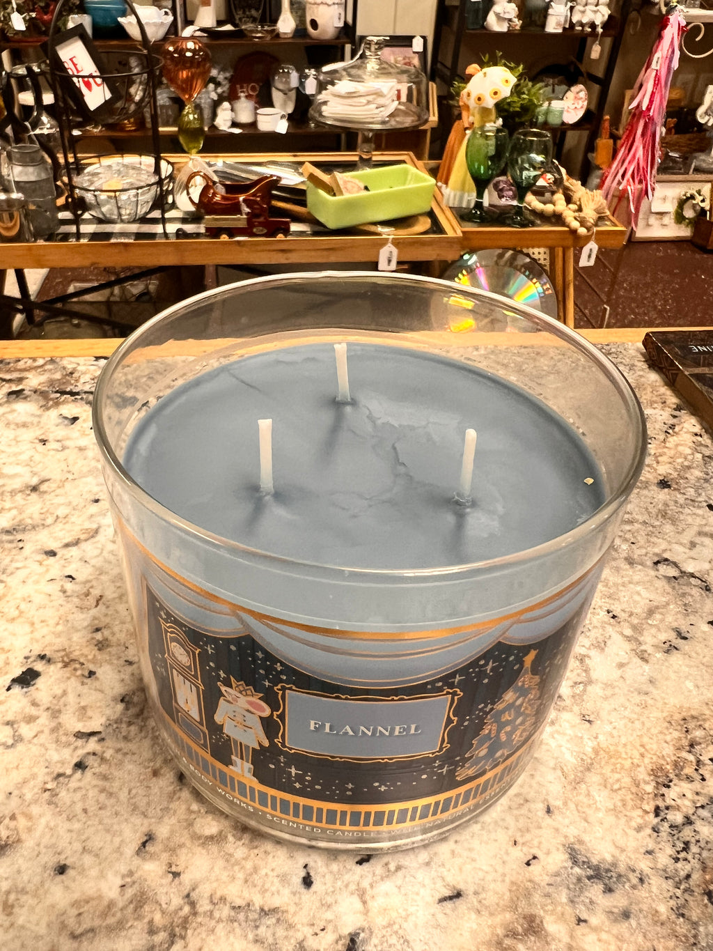 Flannel Candle