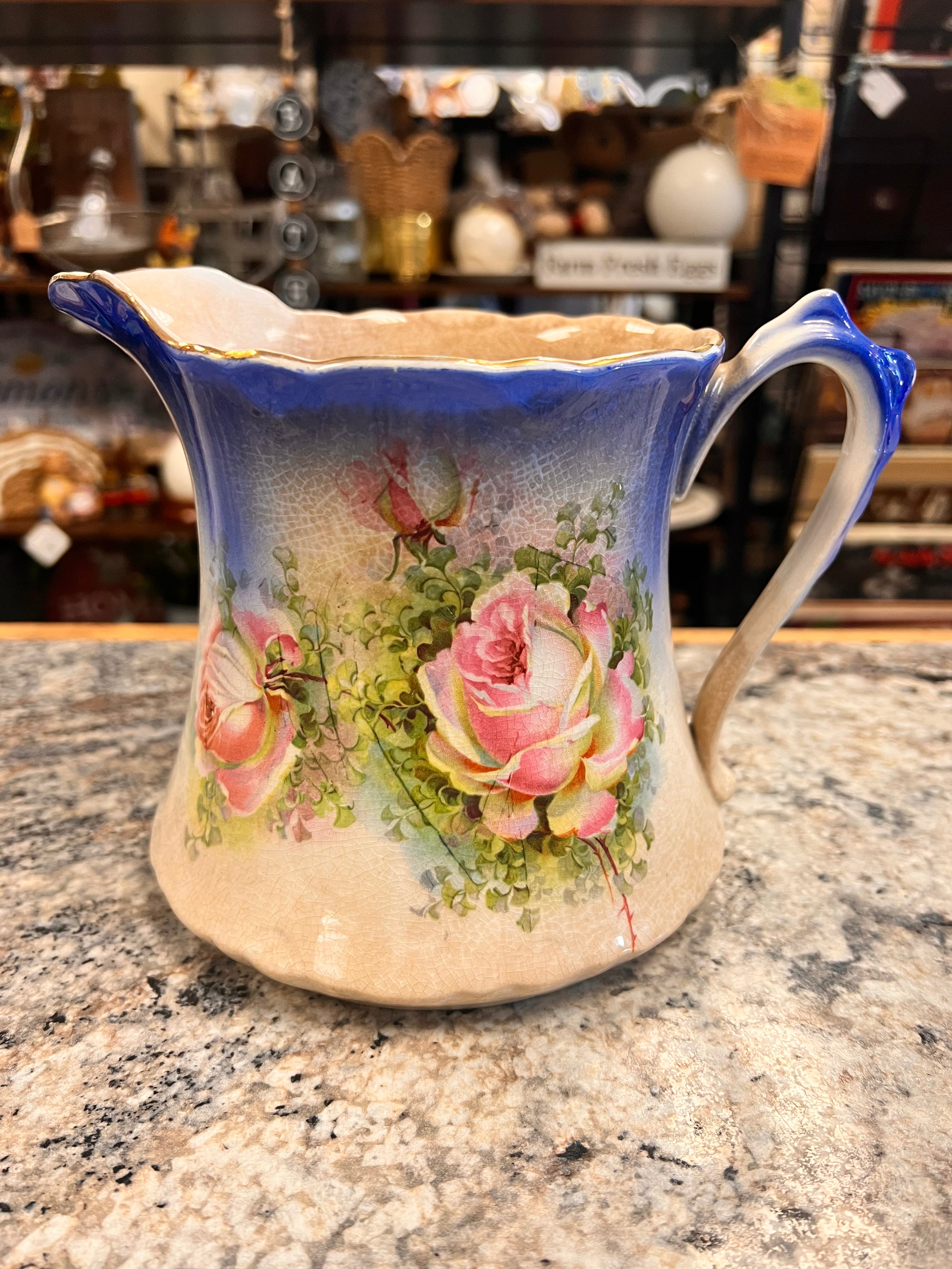 Floral Pitcher