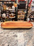 Footed Wood Tray
