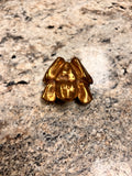 Vintage Brass Frog