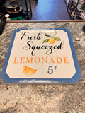 Lemonade Sign