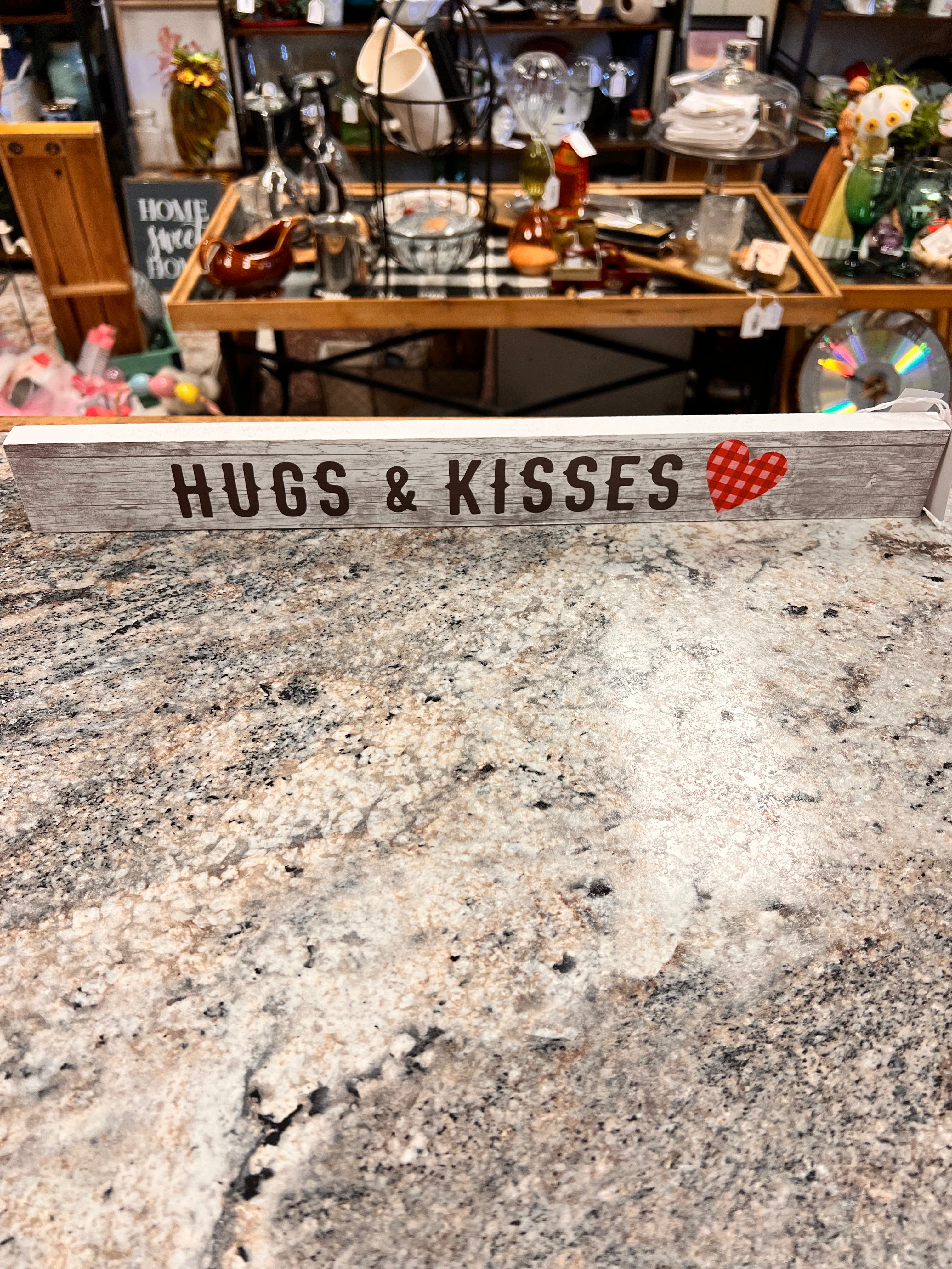 Hugs Kisses Sign