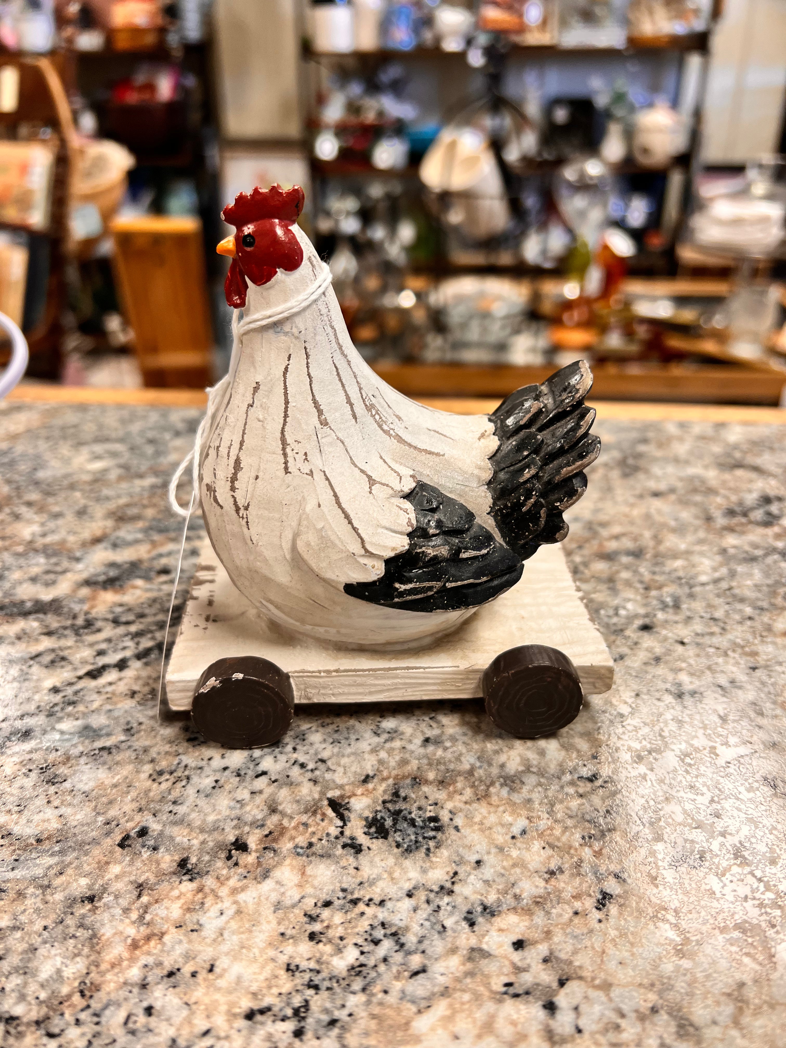 Hen on Wheels
