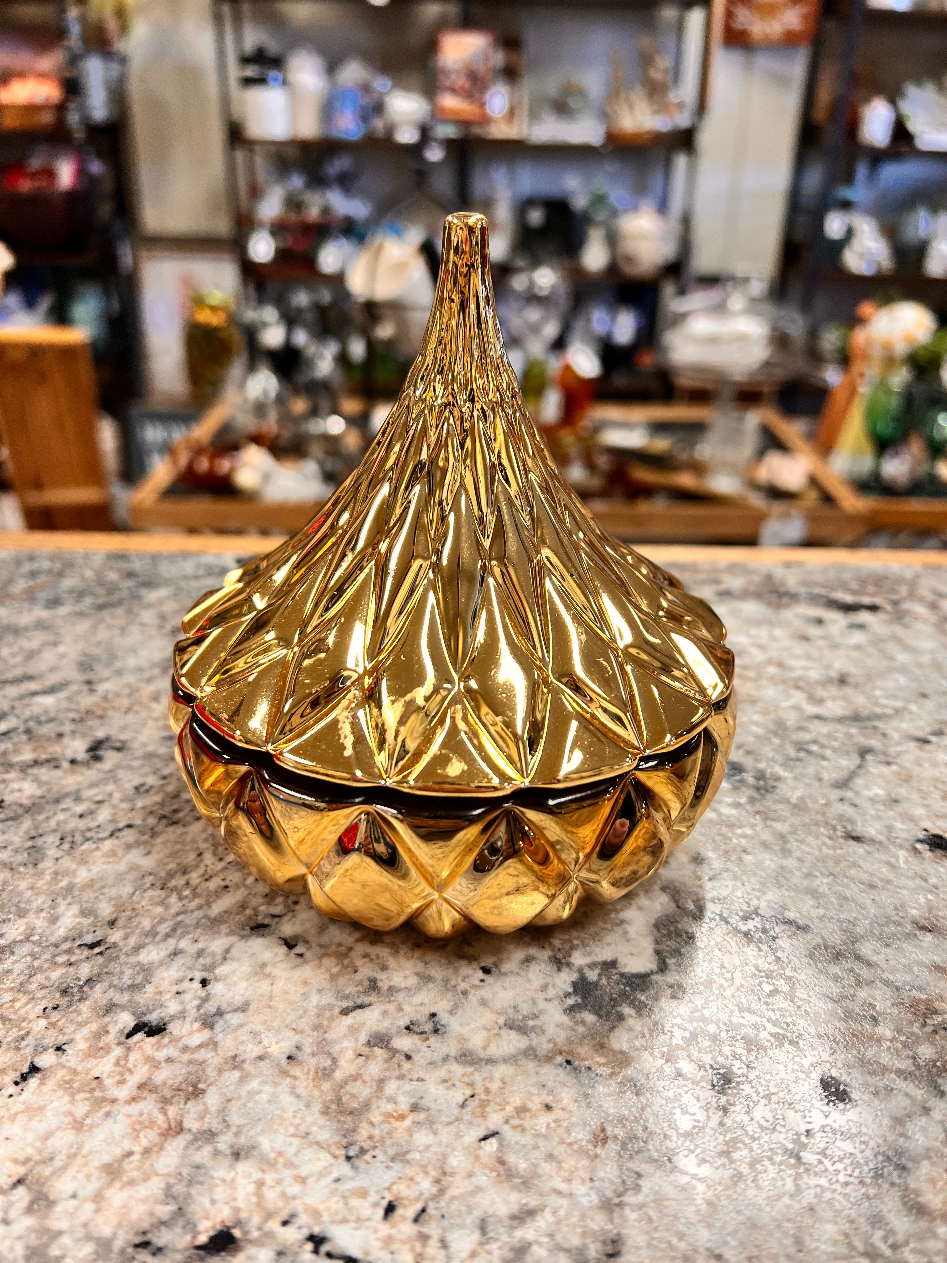 Gold Candy Dish