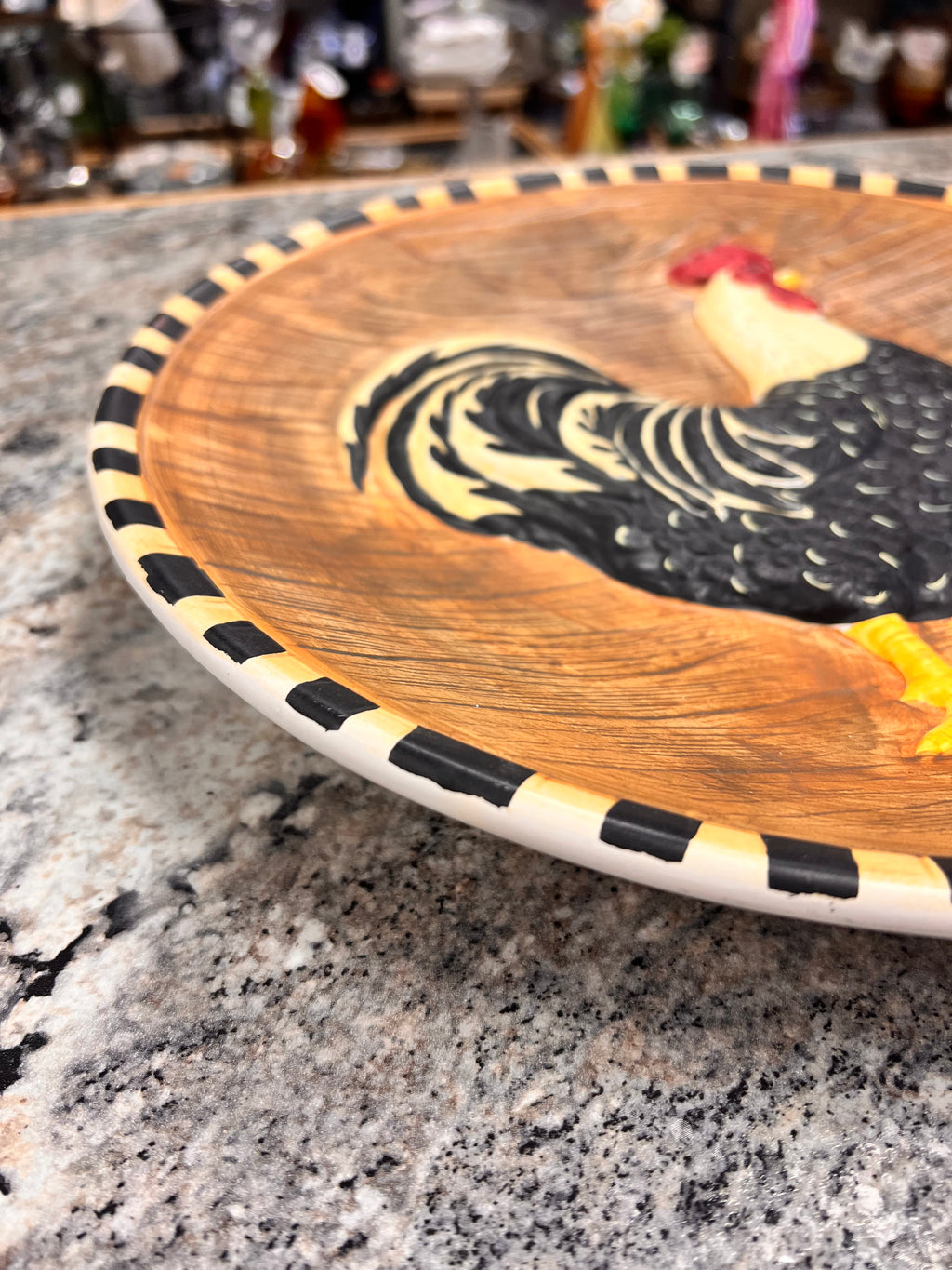 Rooster Plate