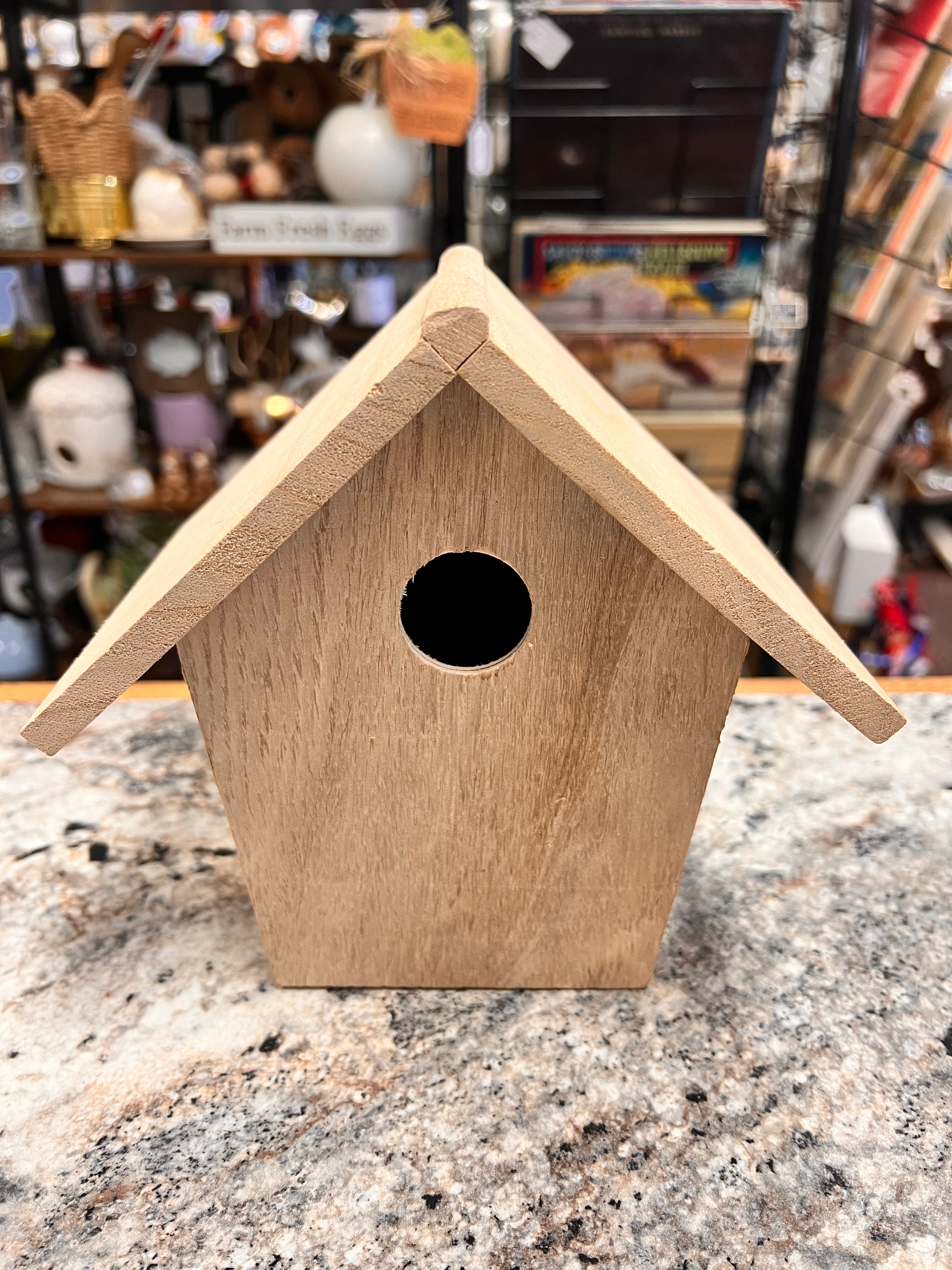 Wood Birdhouse