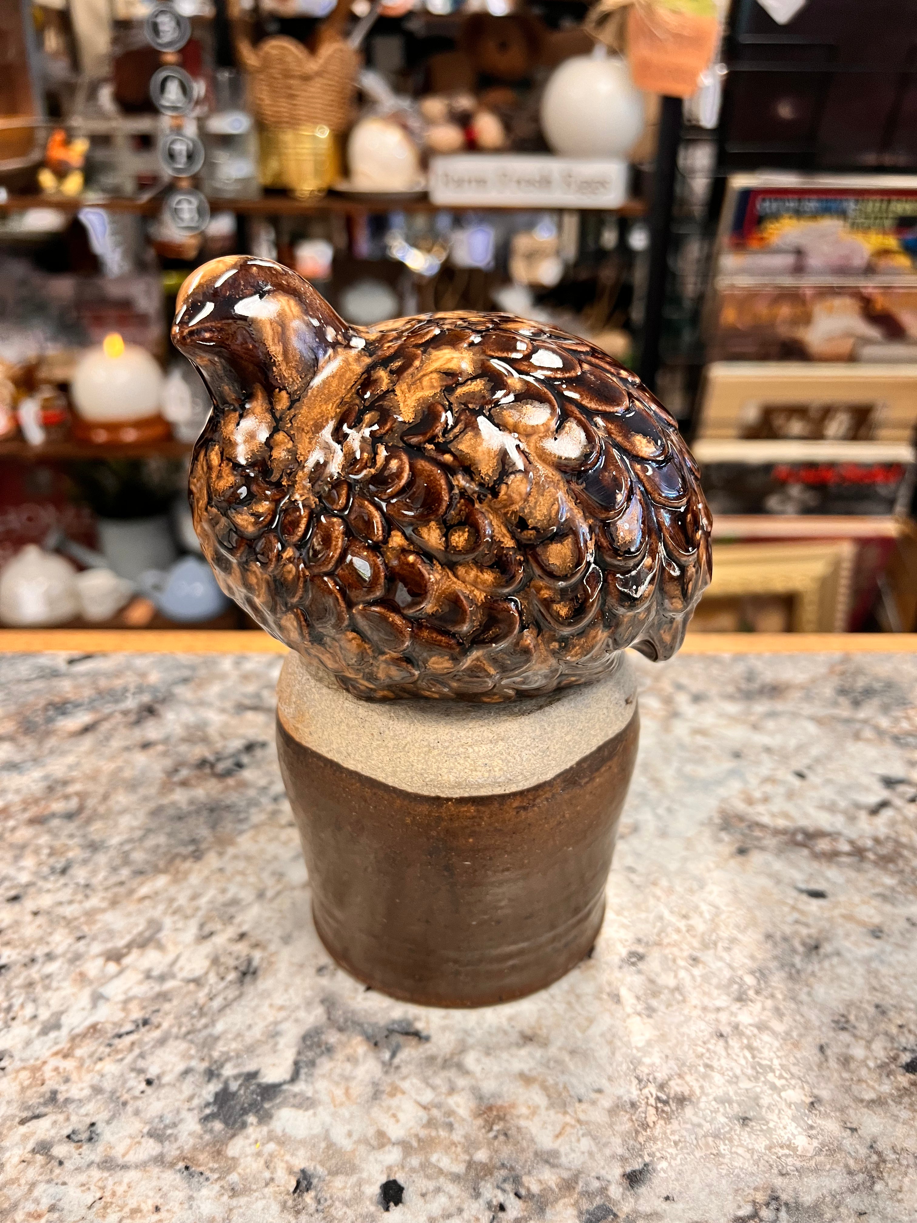 Brown Bird Decor