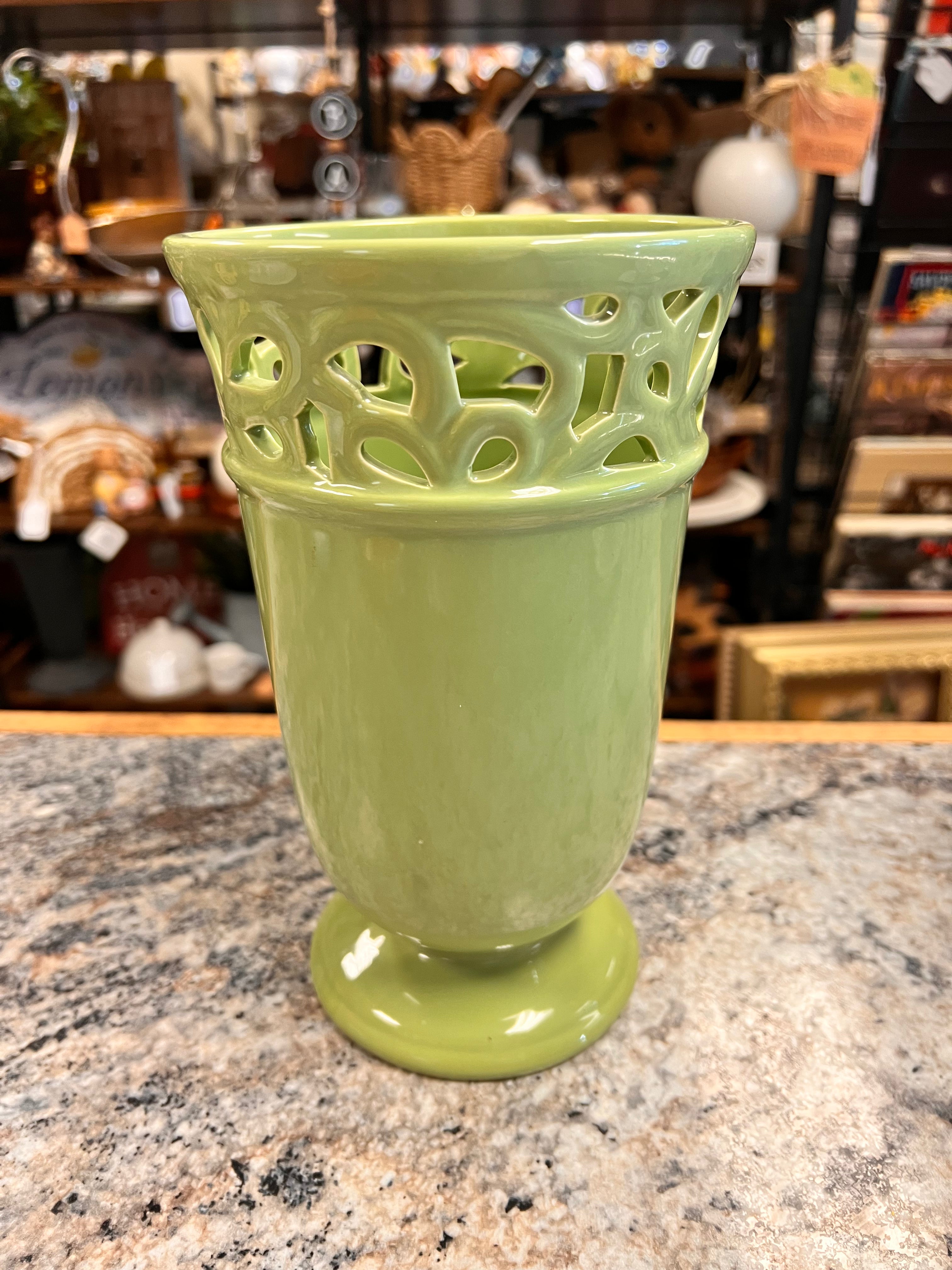 Green Vase