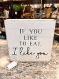 Eat Sign
