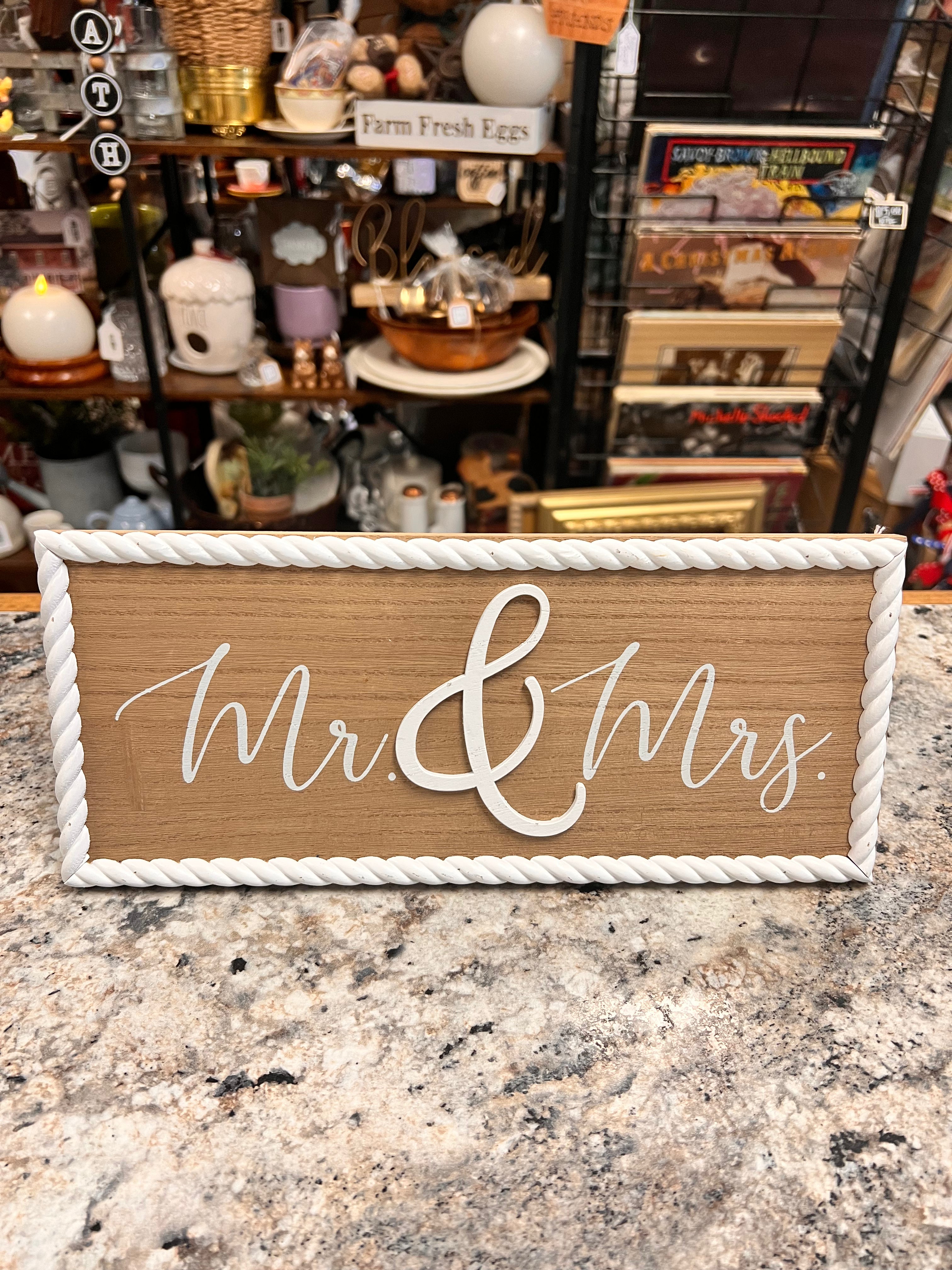 Mr. Mrs. Sign