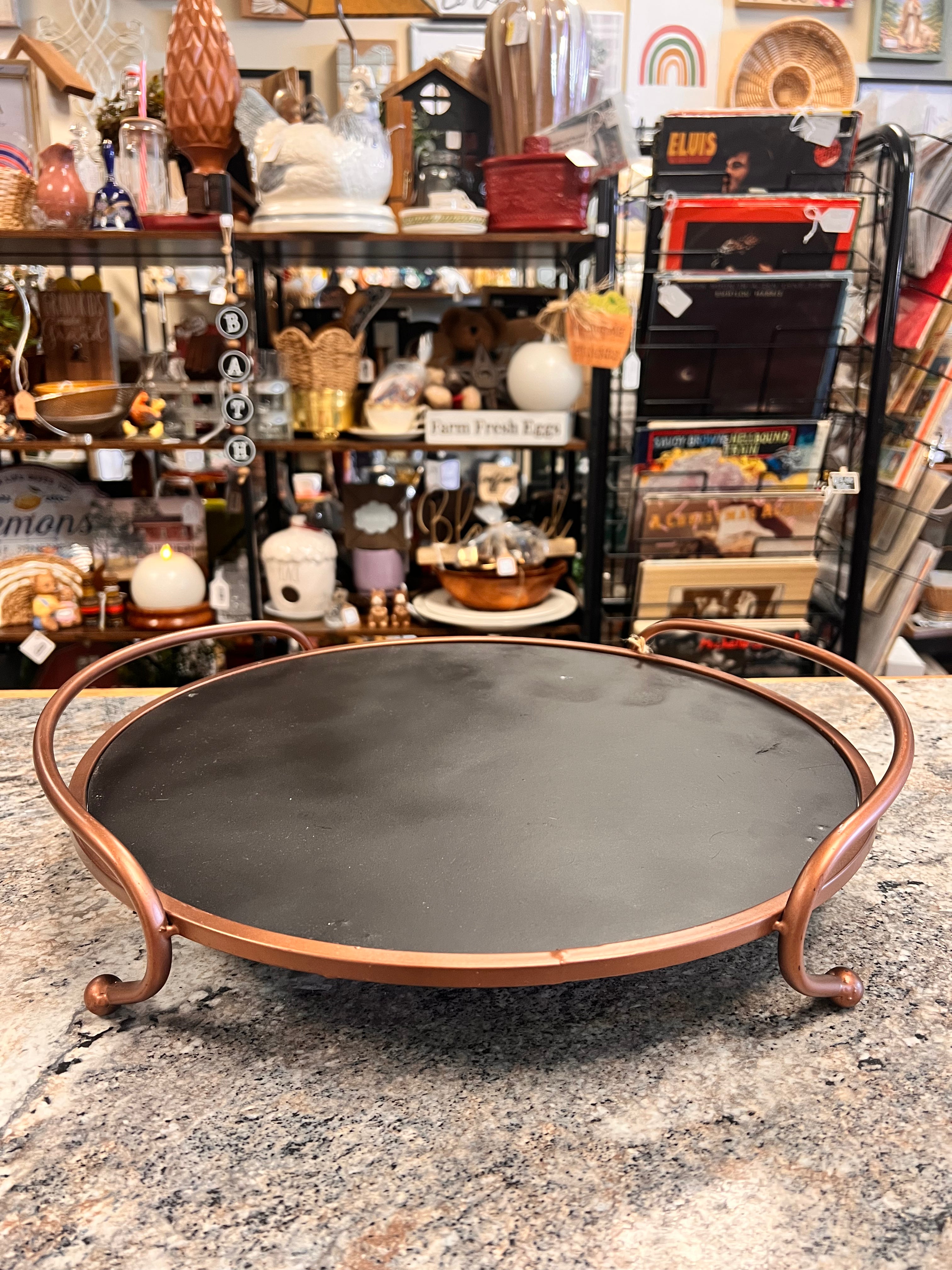 Footed Tray