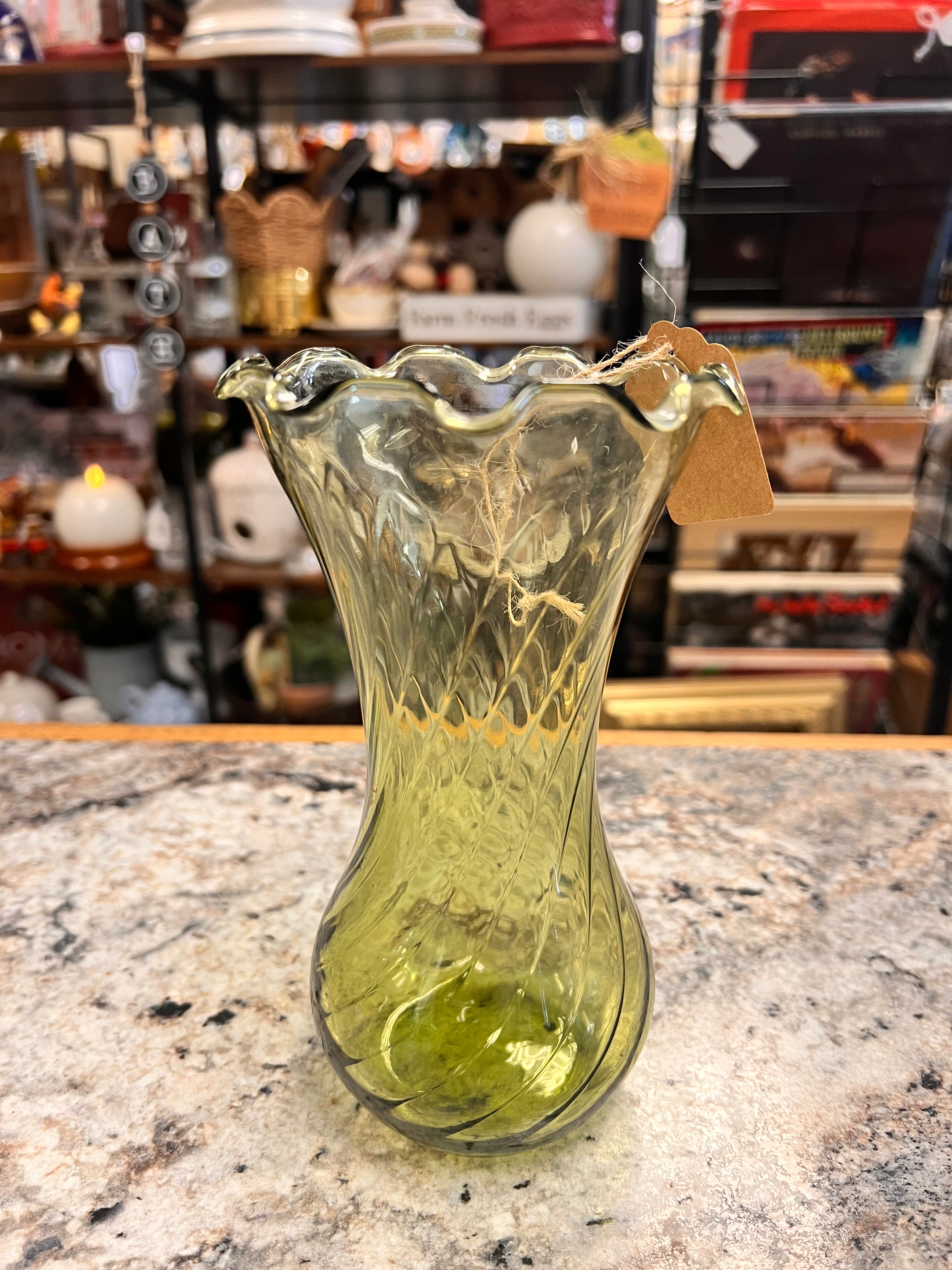 Green Vase