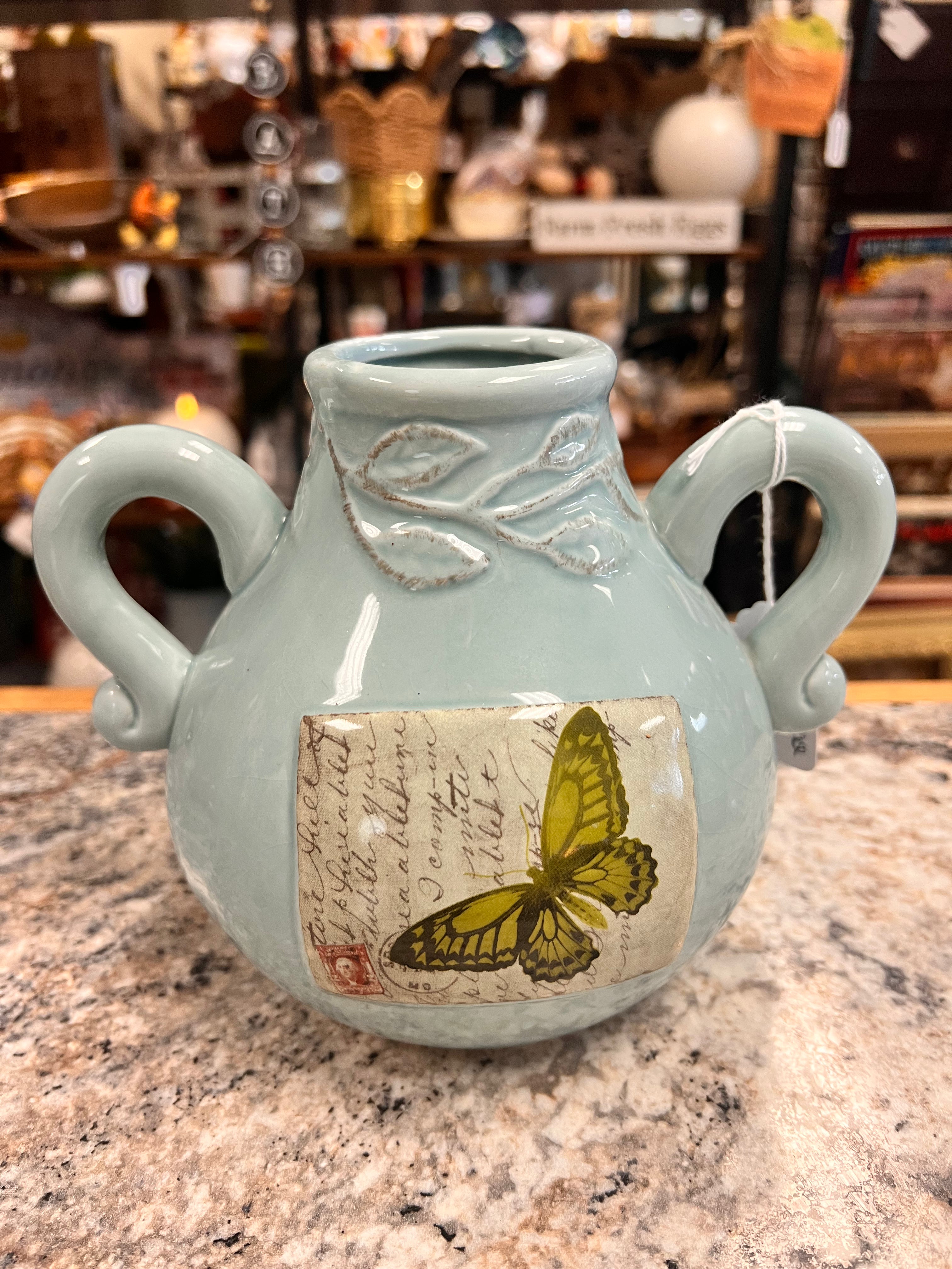Butterfly Vase