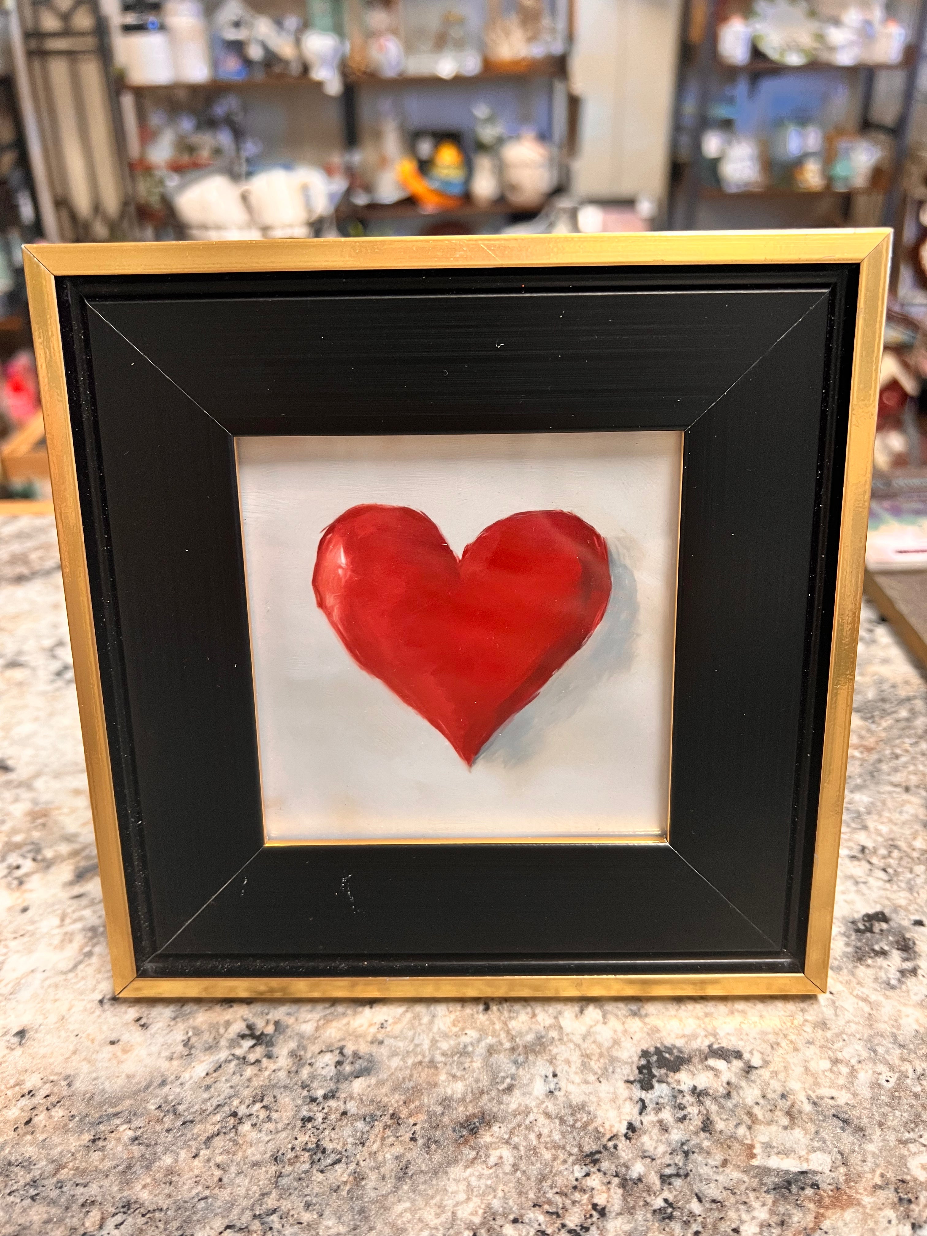 Red Heart Frame