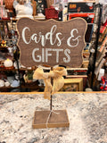 Gifts Sign