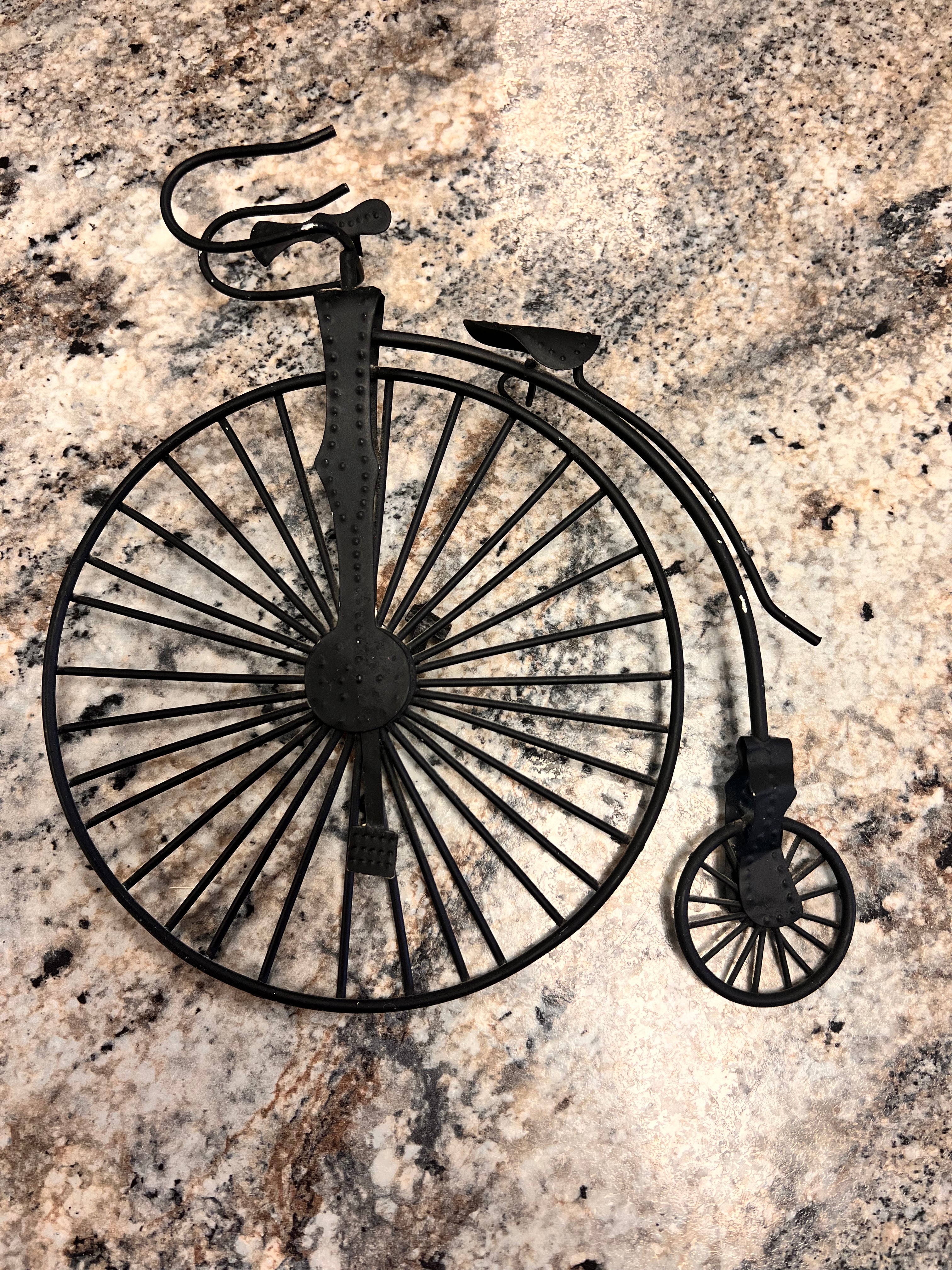 Metal Bike Decor