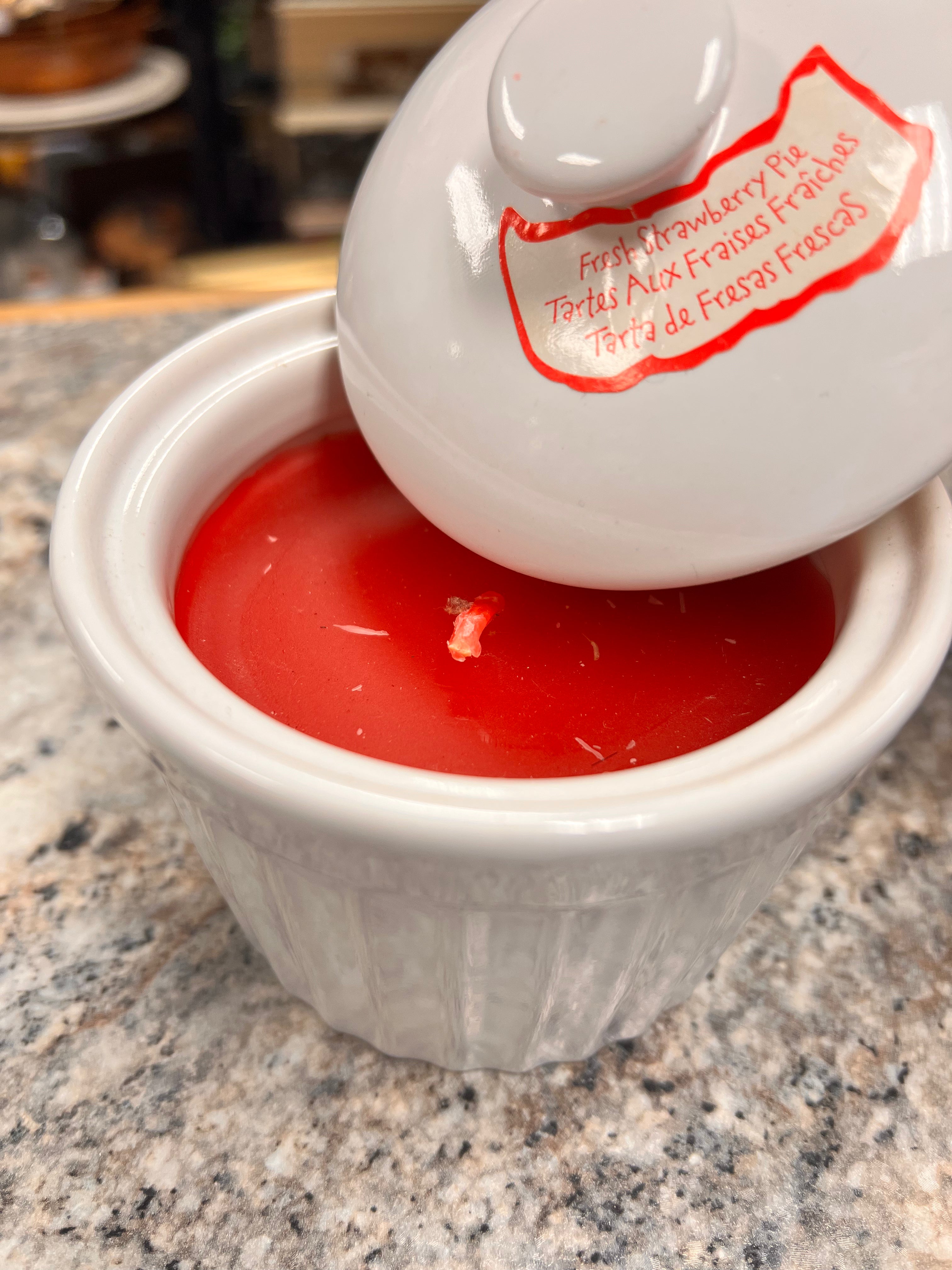 Strawberry Candle