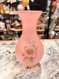 Pink Satin Vase