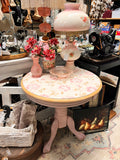 Floral Side Table