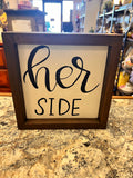Her Side/His Side