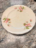 Vintage Floral Plate Set