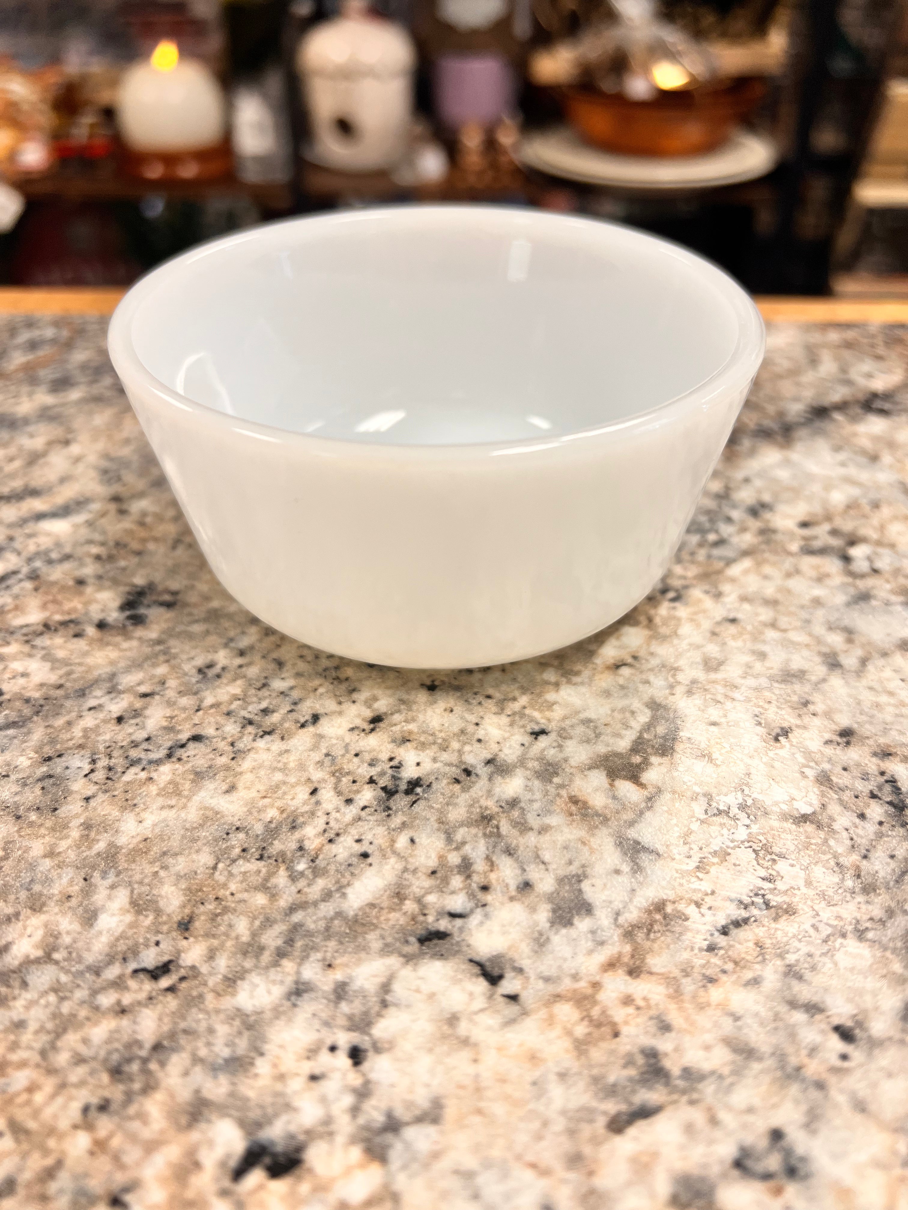 Milk Glass Dish