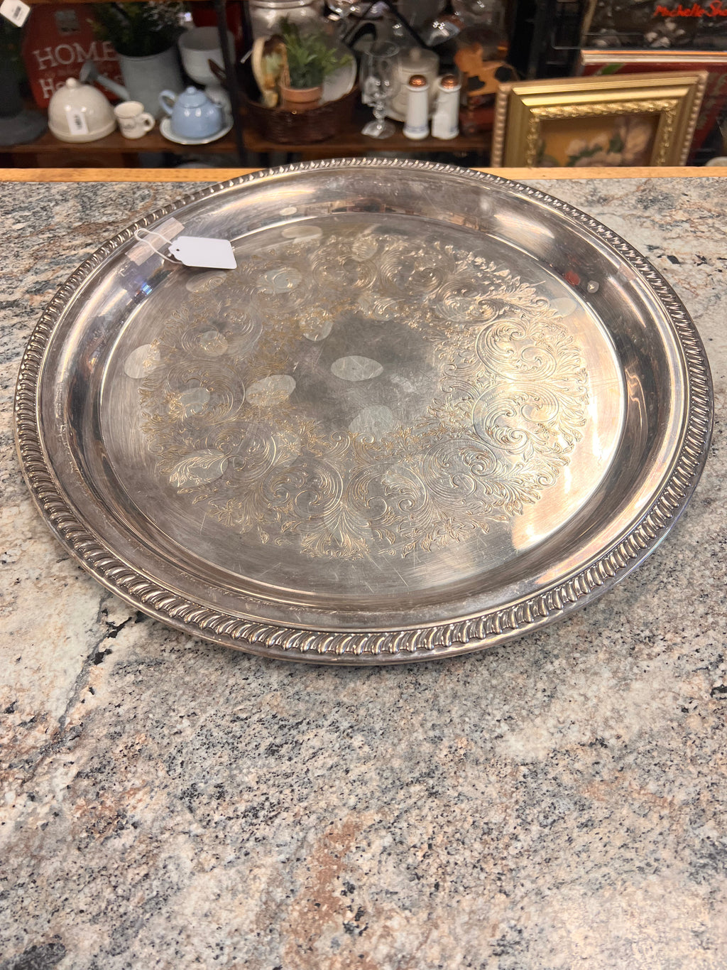 Silver Plated Tray