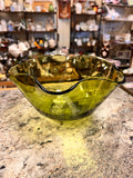 Vintage Green Bowl
