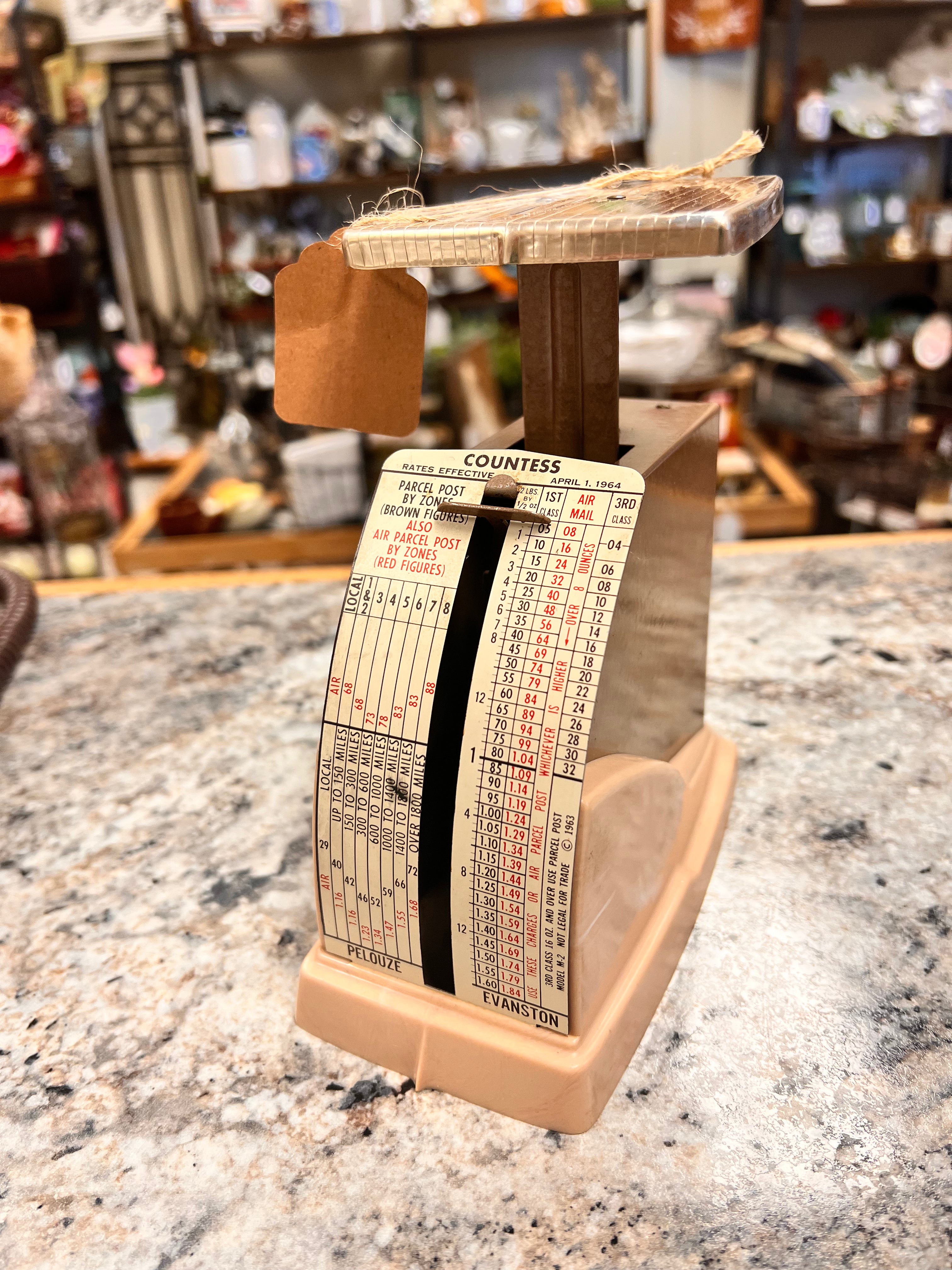 1968 Postal Scale