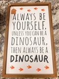 Dino Sign