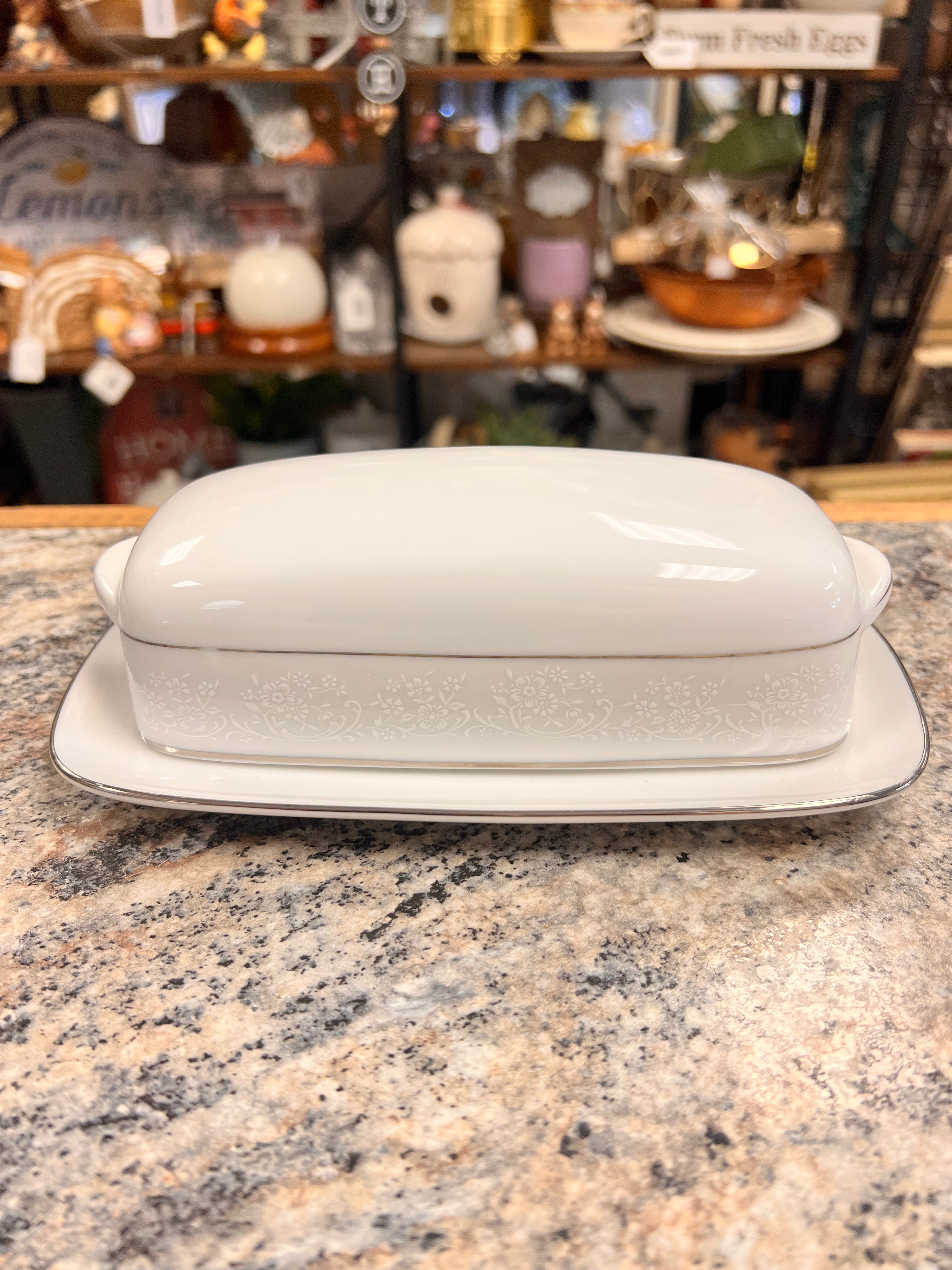 Noritake Butter Dish