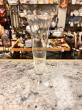 Etched Bud Vase