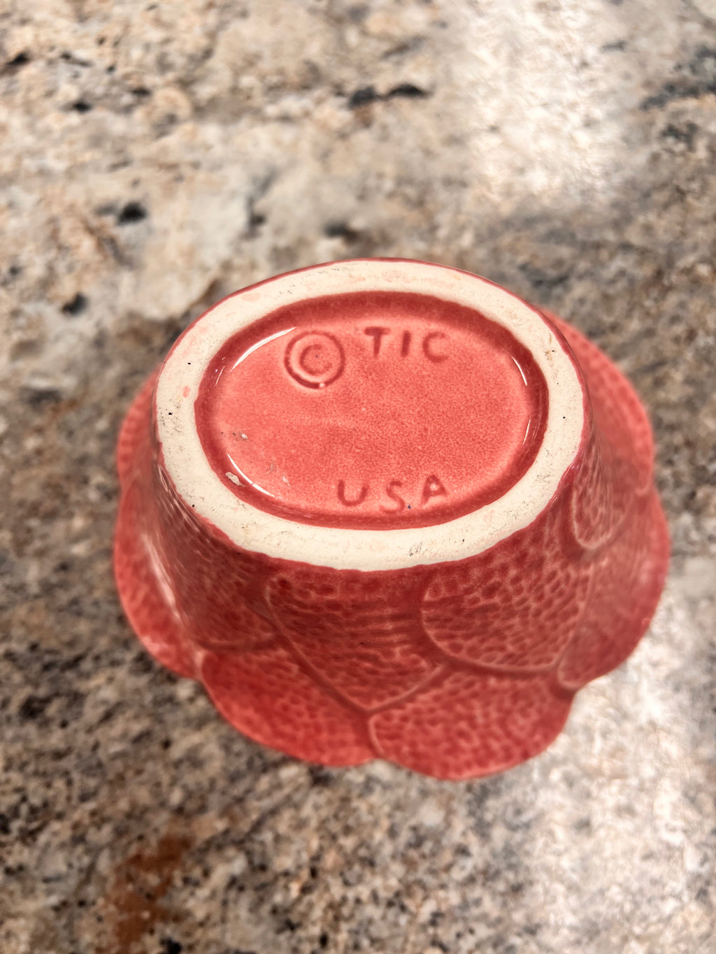 Vintage Flower Bowl