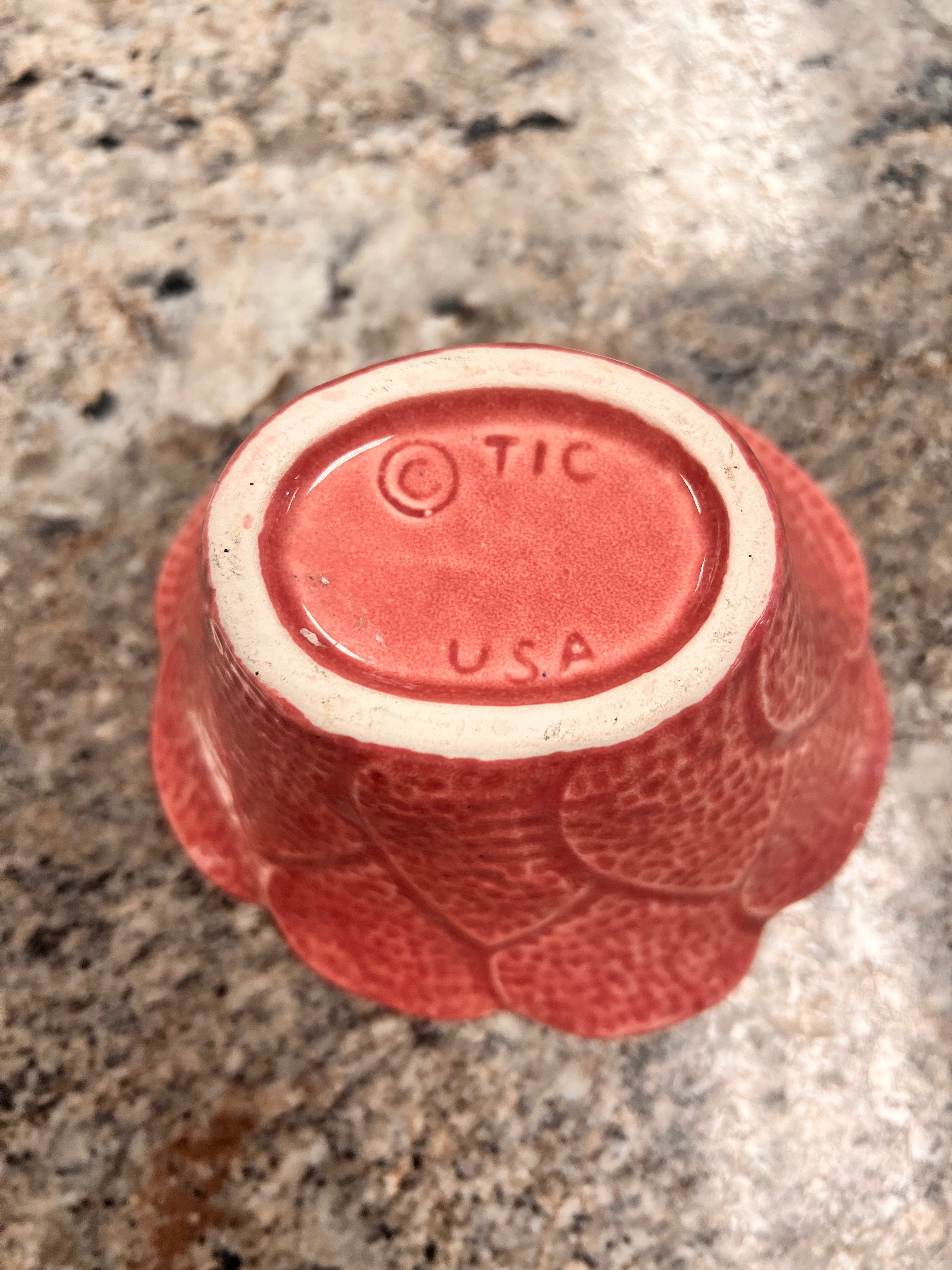 Vintage Flower Bowl