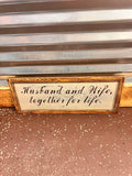 Husband/Wife Sign