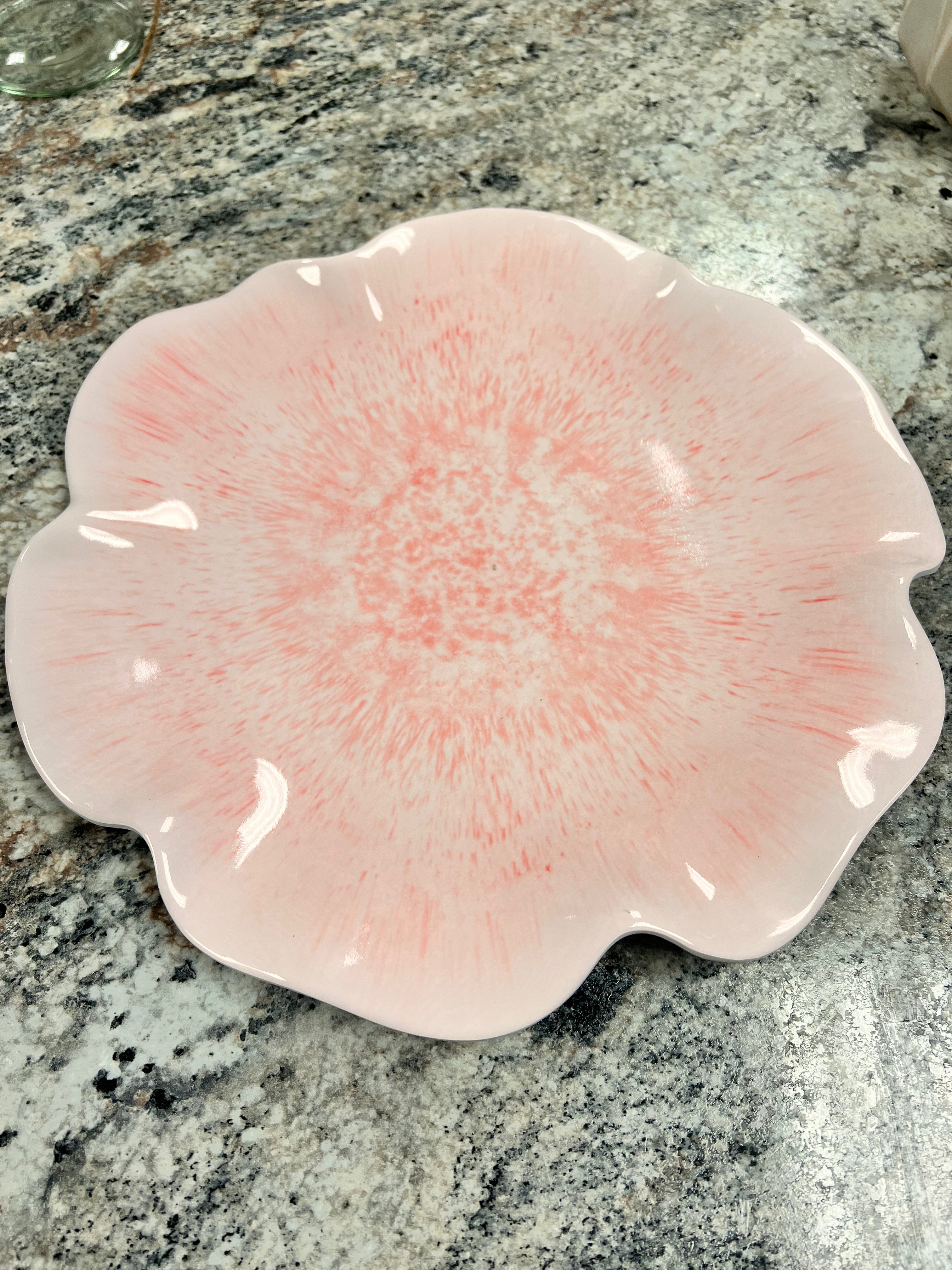 Plastic Flower Plate