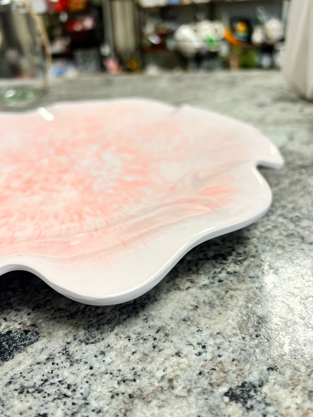 Plastic Flower Plate