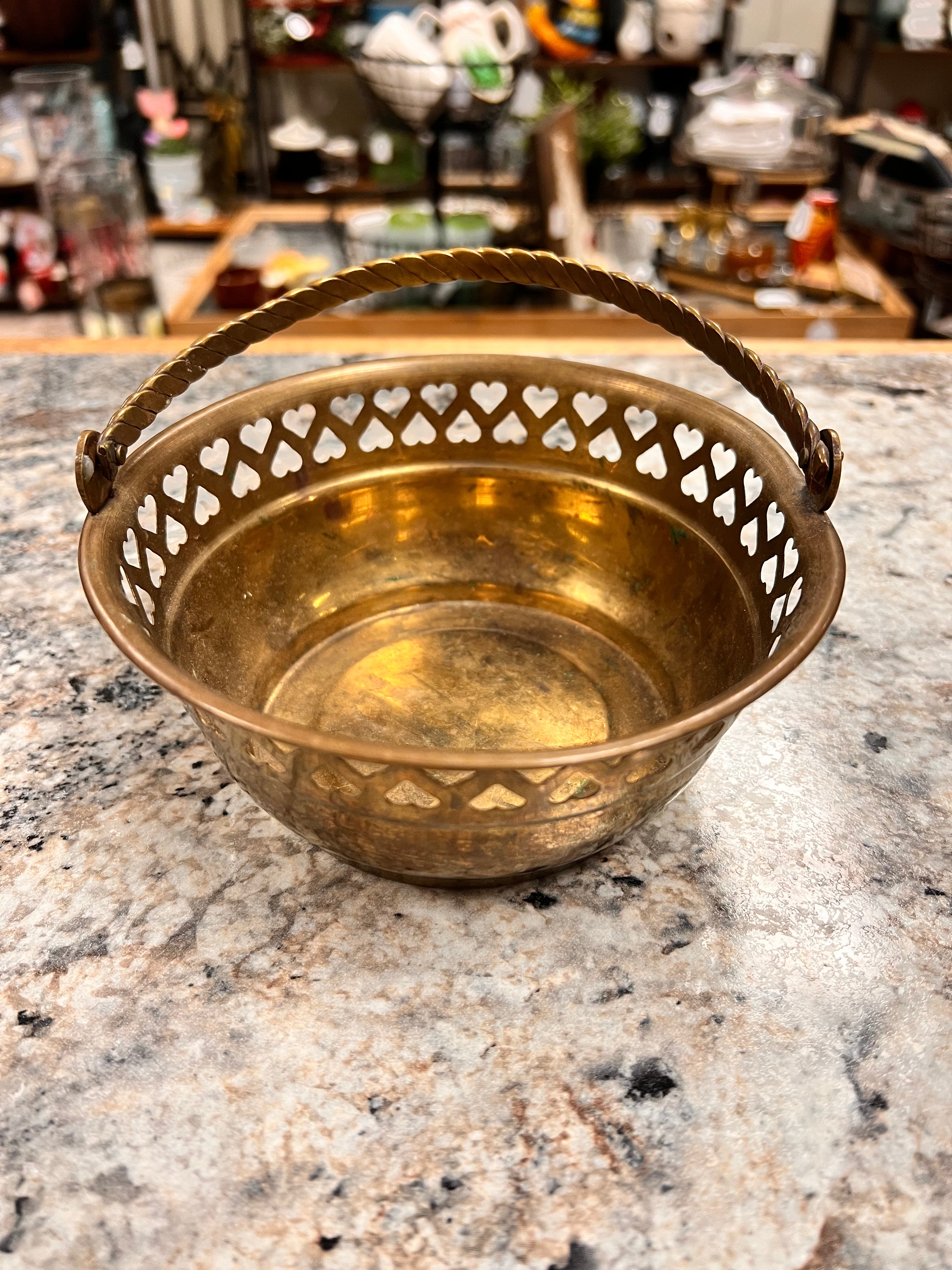 Brass Basket