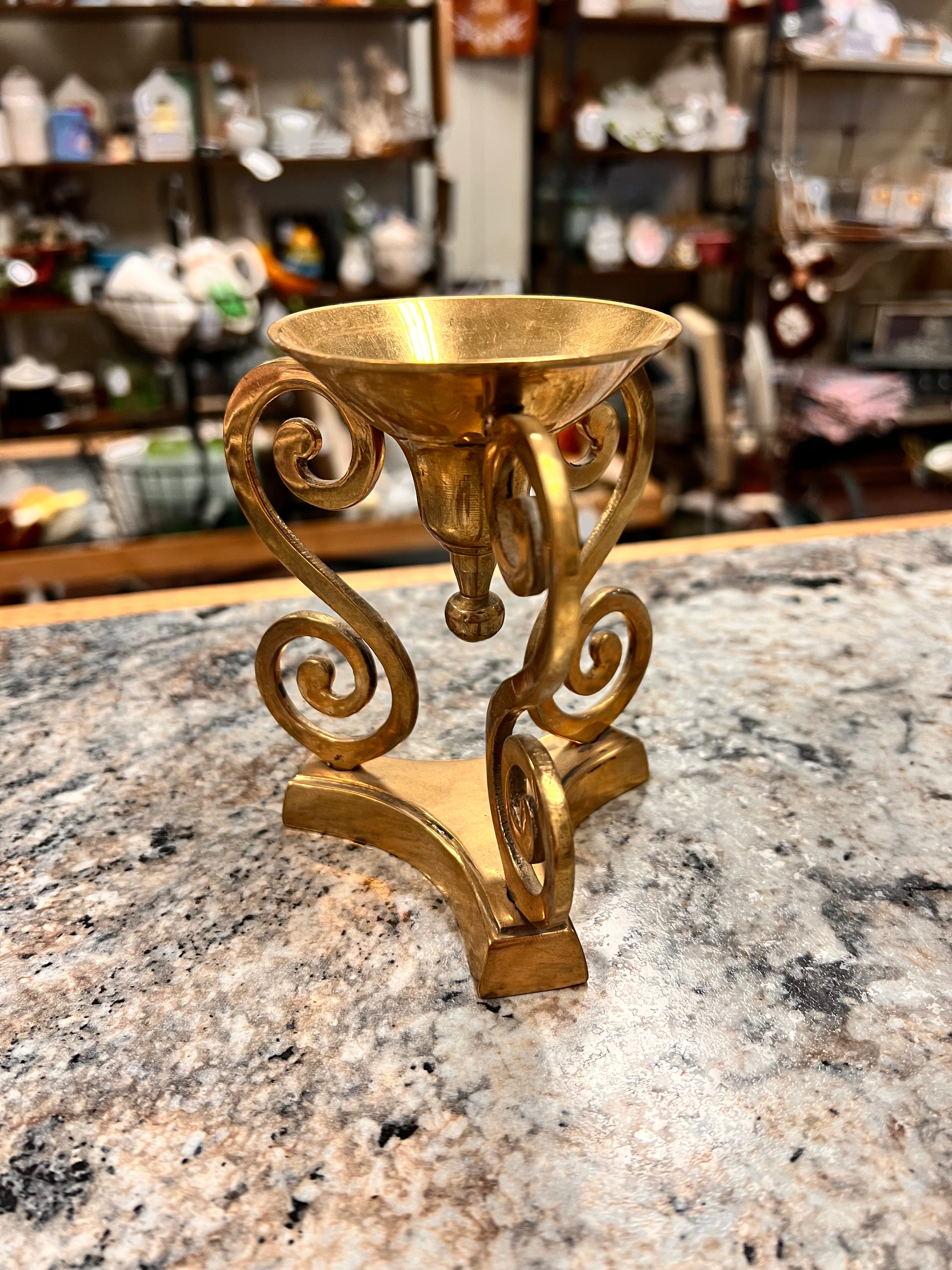 Brass Candle Holder