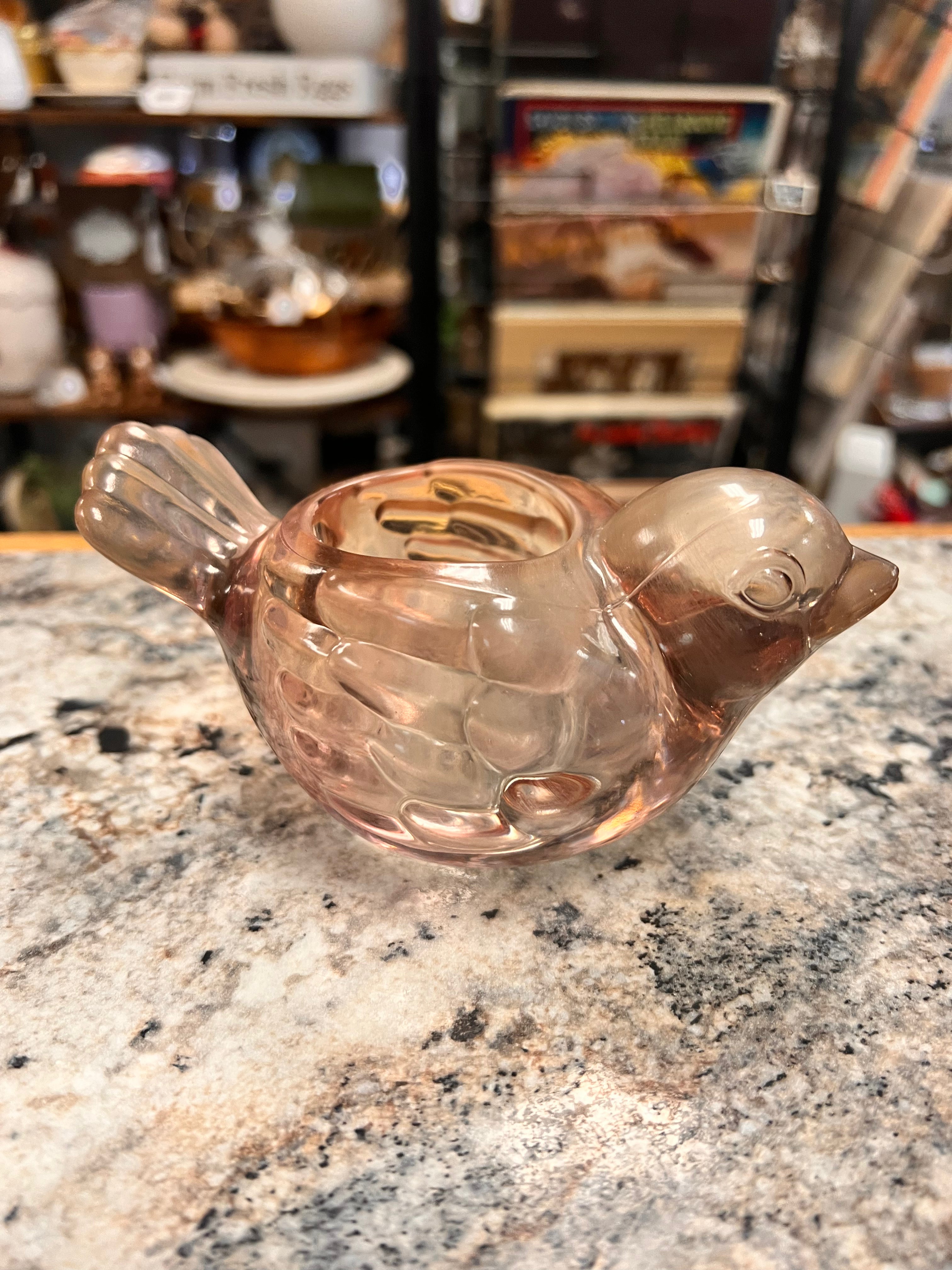 Vintage Pink Bird