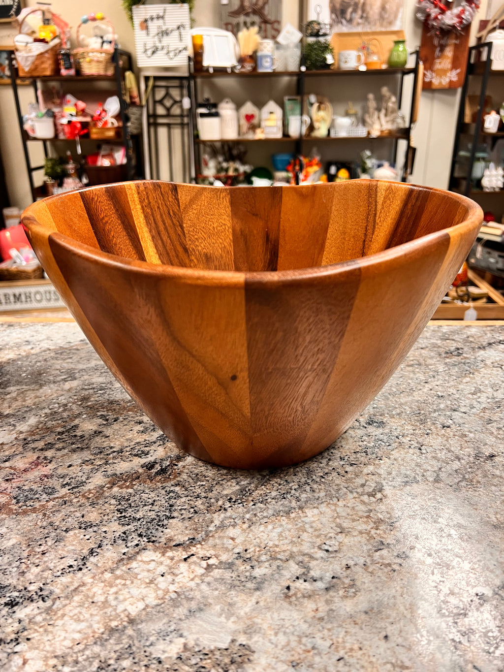 Large Wood Bowl
