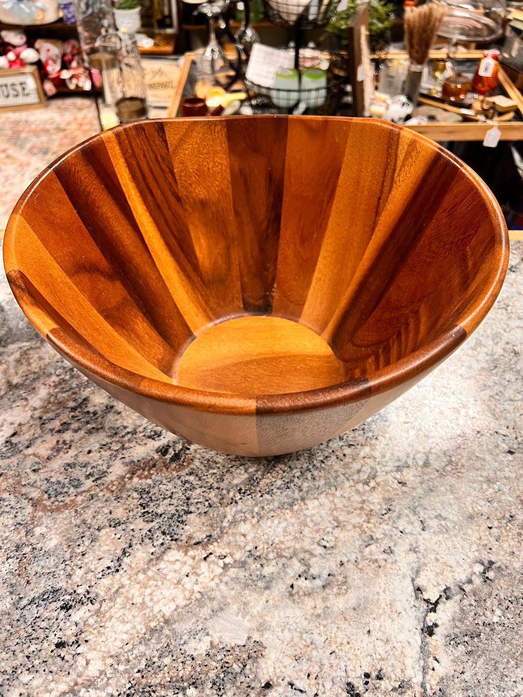 Large Wood Bowl