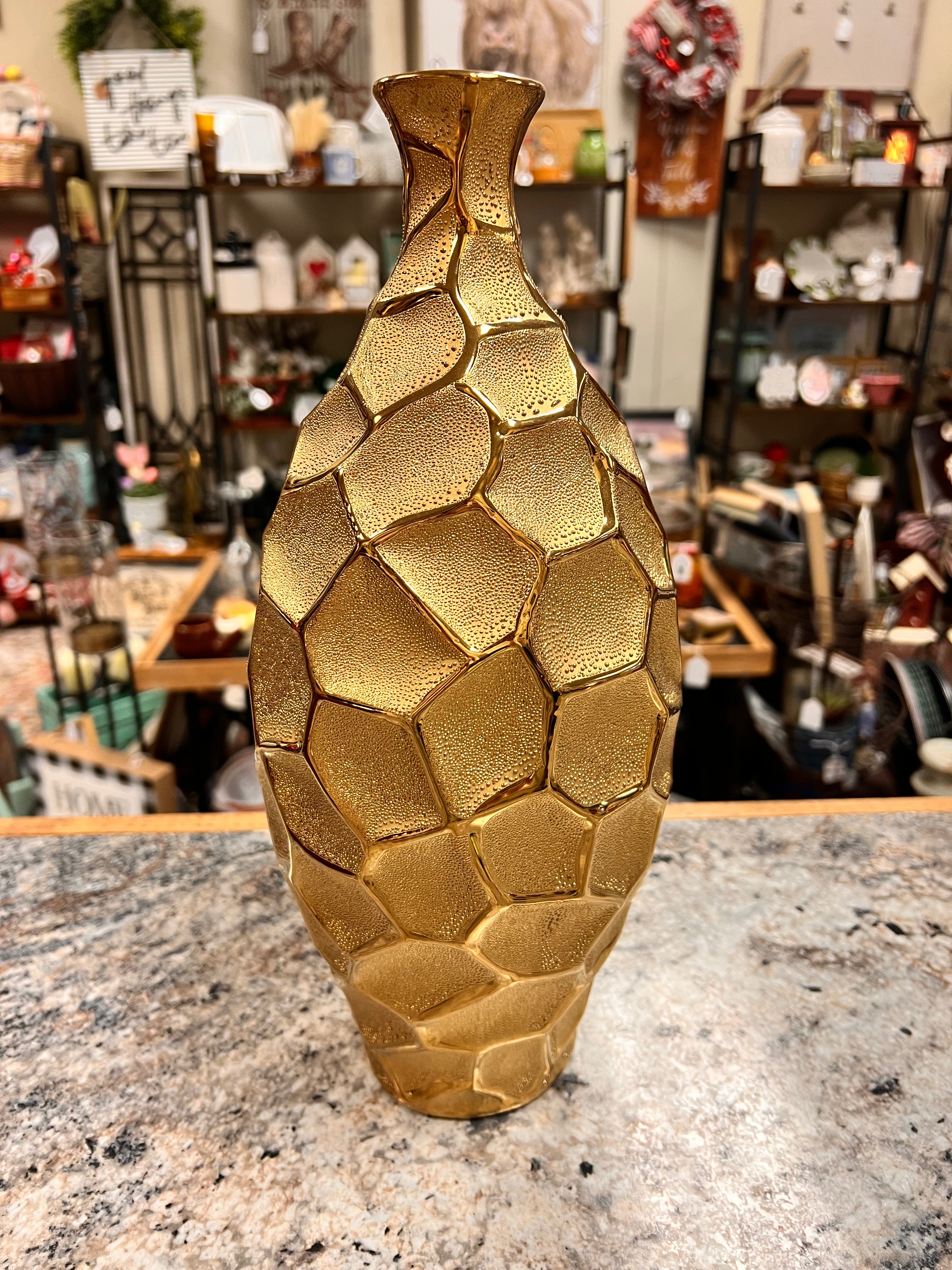 Gold Vase